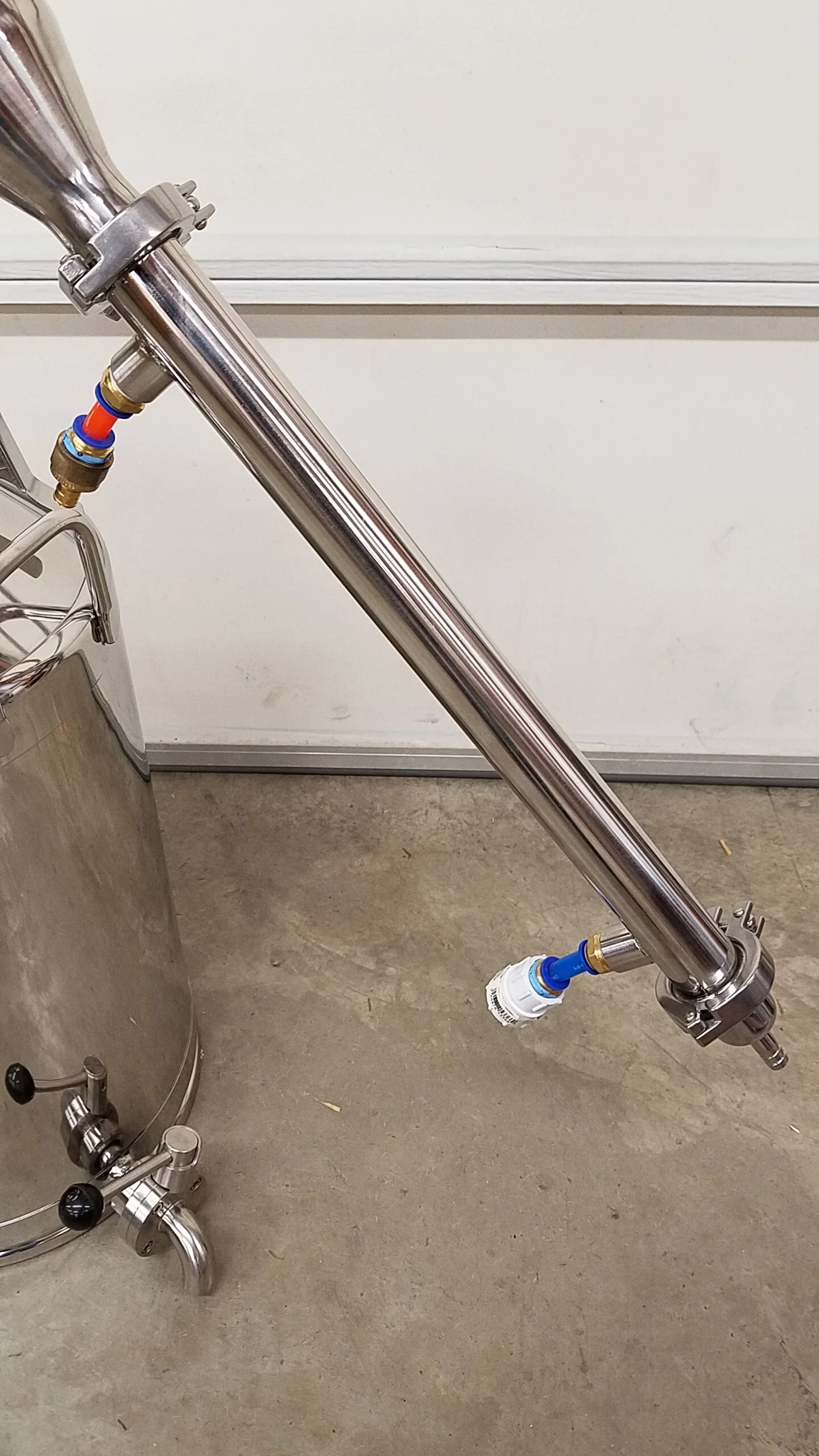 13 Gallon Stainless Steel Pot Still 3 inch Gas or Electric Heat — Moonshine Stills and Micro