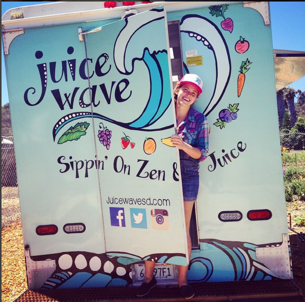 Juice Wave launched its debut at the North Park Farmer’s Market the first week of March 2014