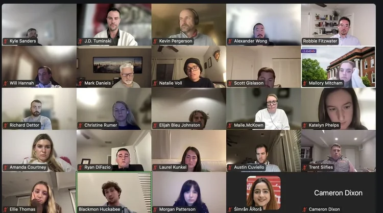 Clemson University MBA Class