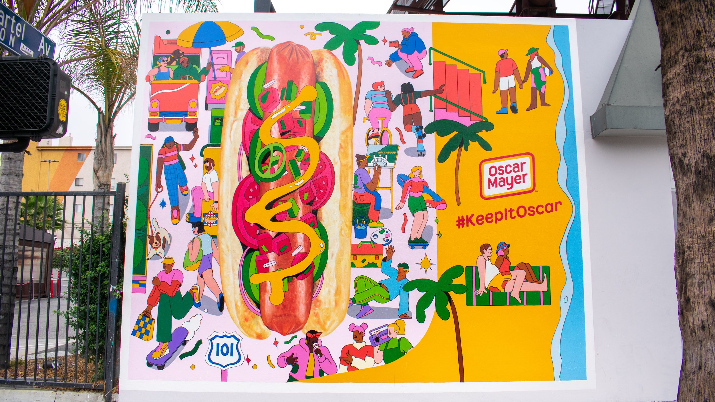 Los Angeles Hot Dog by JiaQi Wang