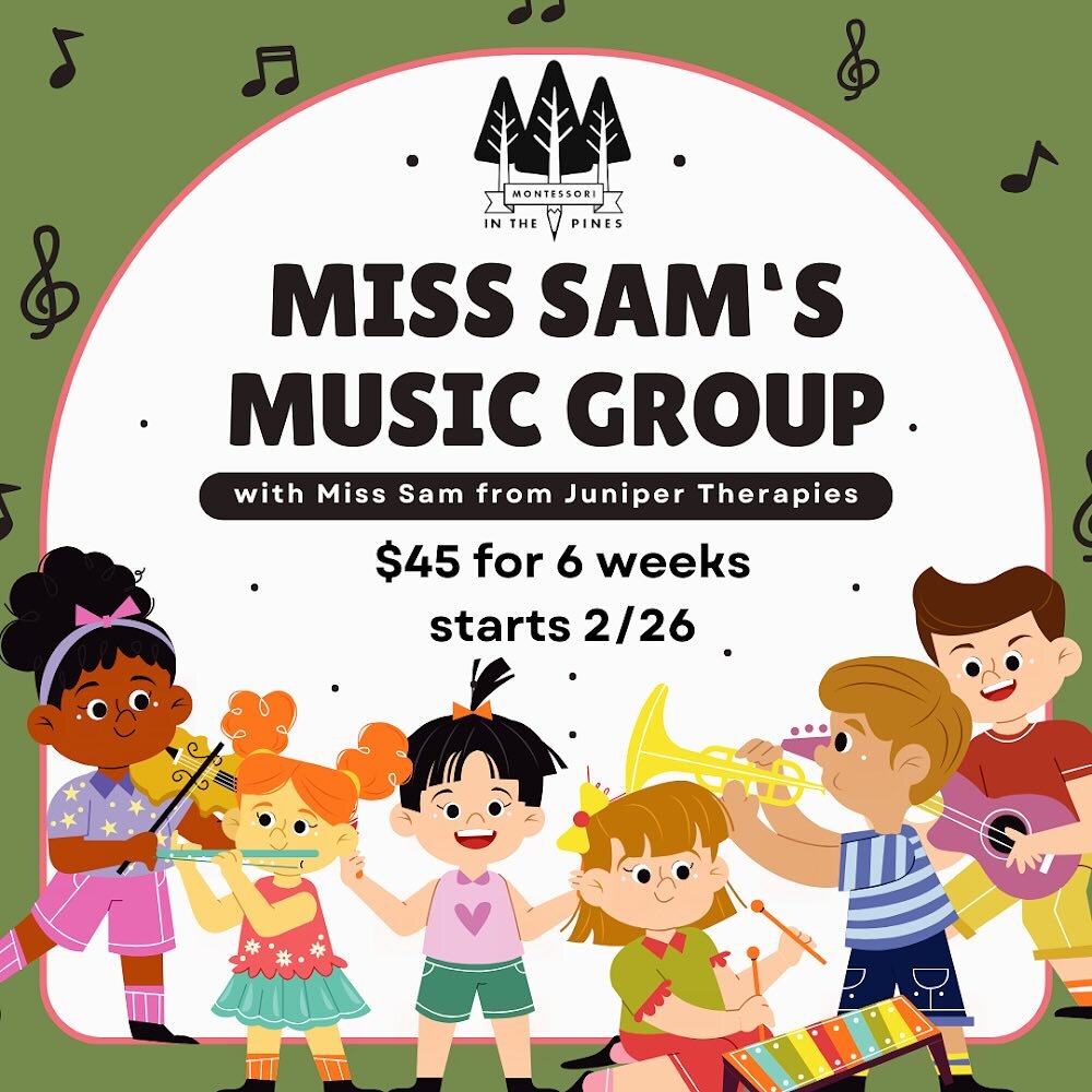 We are so excited to announce our newest collaboration with @juniper.therapies not only for Speech and Language but also for a special weekly music group with one of their amazing SPLs! 

Ms. Sam&rsquo;s Music Circle time is a 6-week series of specia