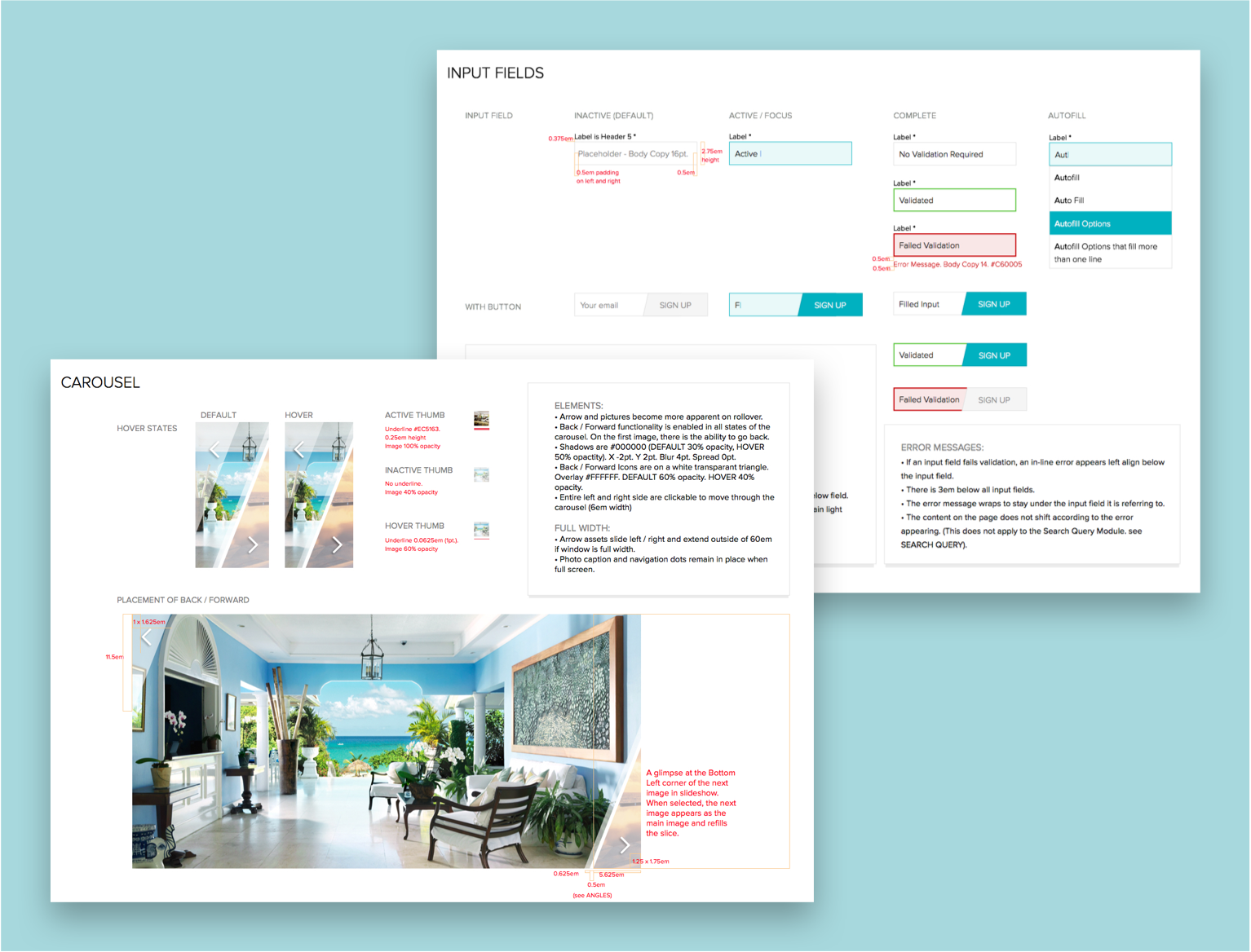 Component Style Guide