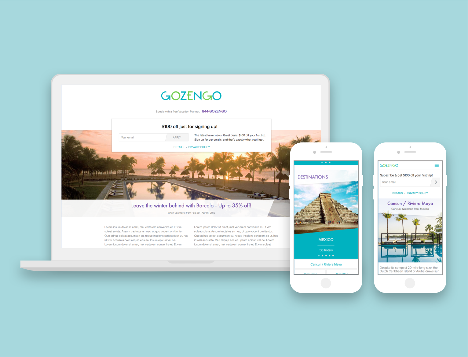 Responsive Website with Branding