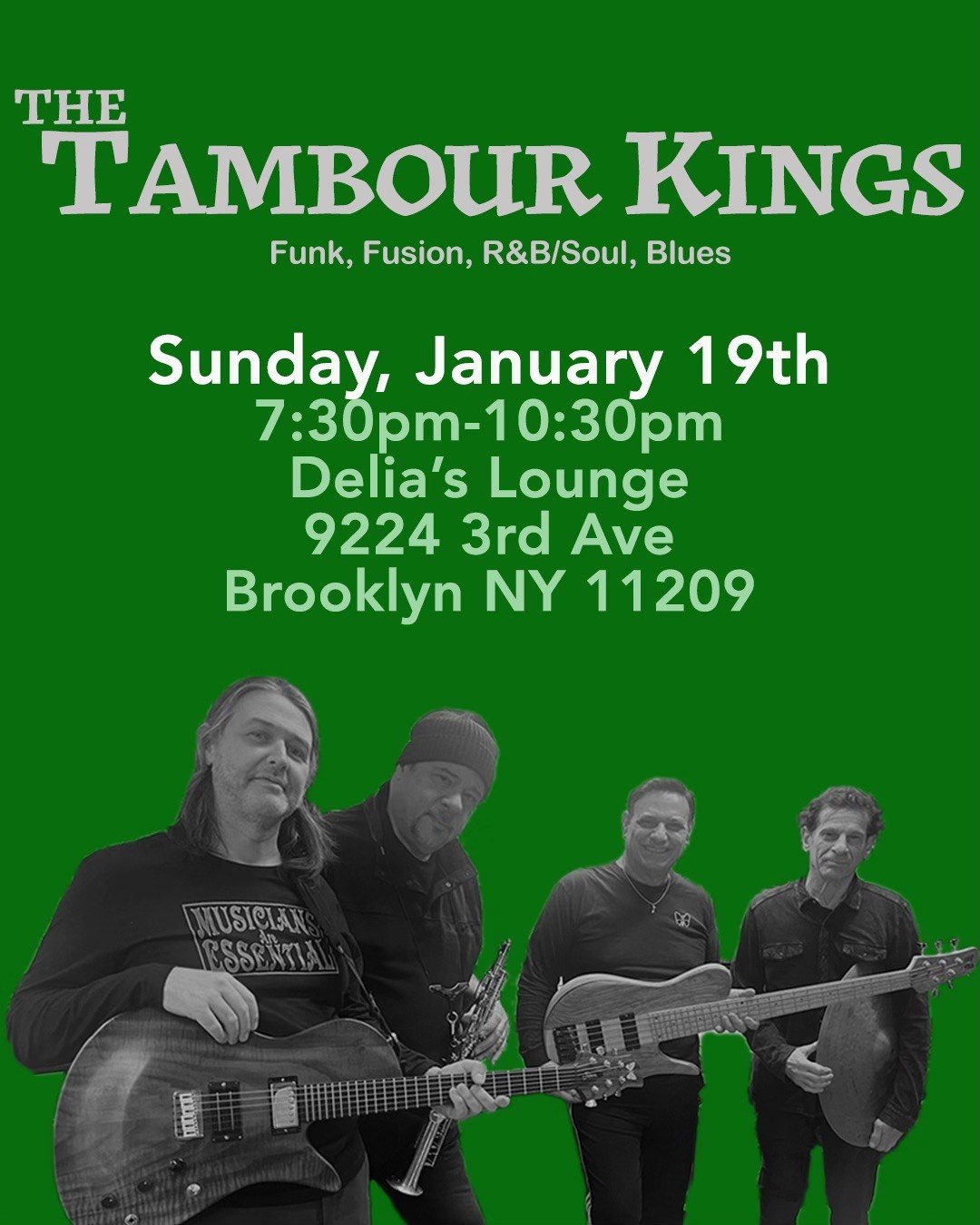 The Tambour Kings Live at Delia's Lounge