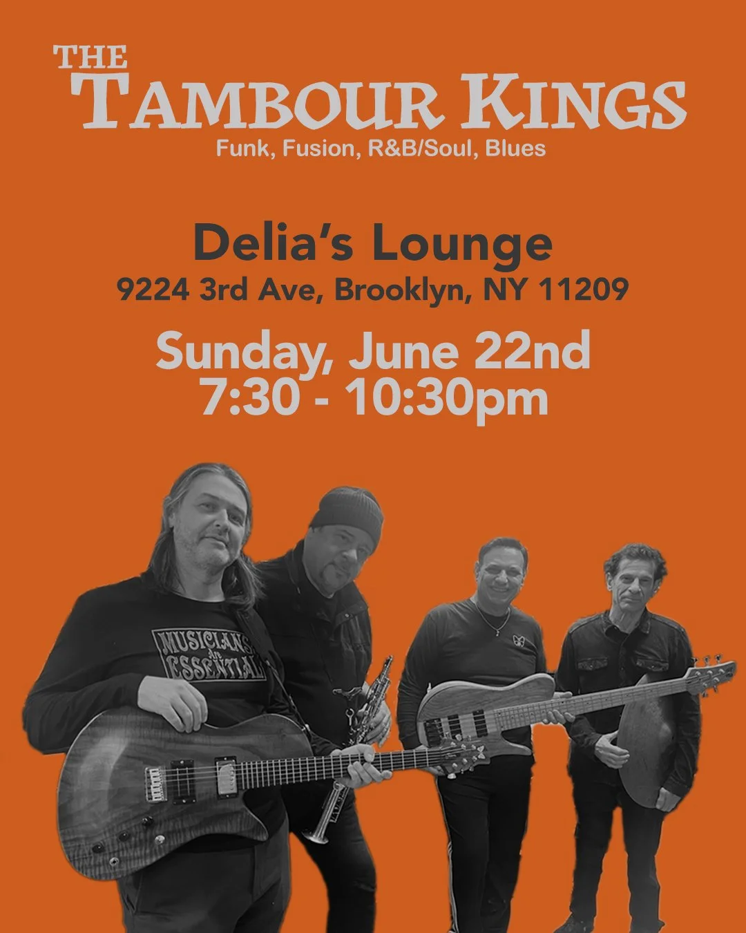 Live Music with The Tambour Kings