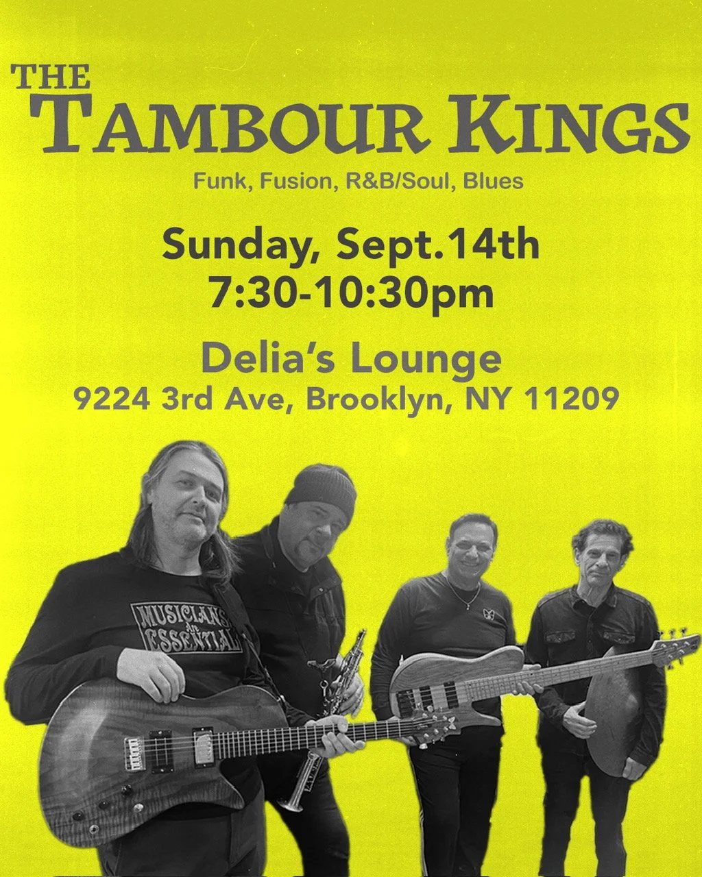 Live Music with The Tambour Kings