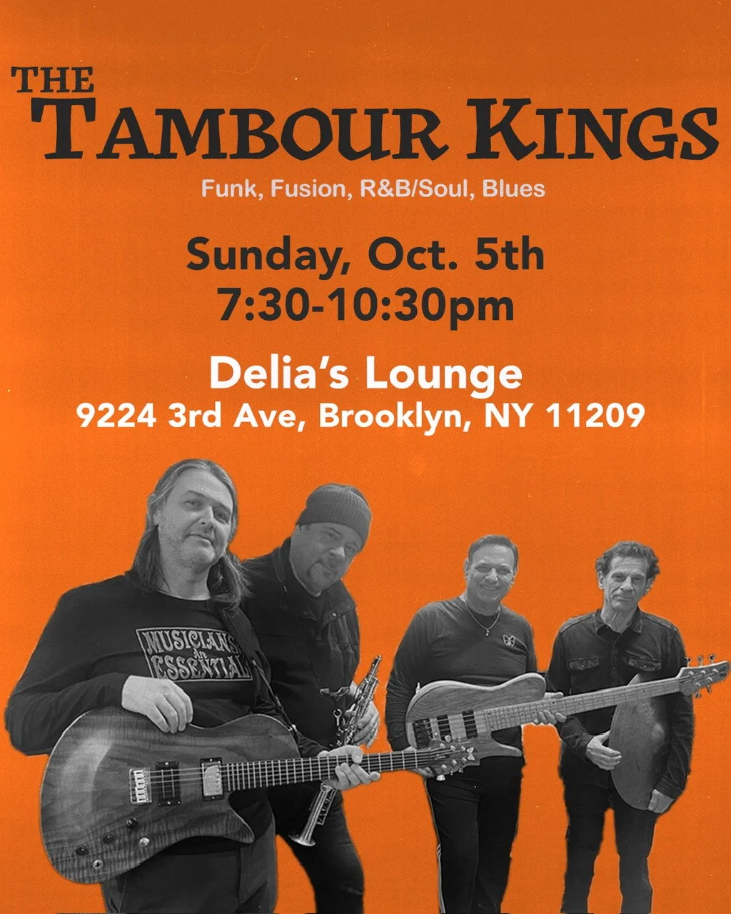 Live Music with The Tambour Kings