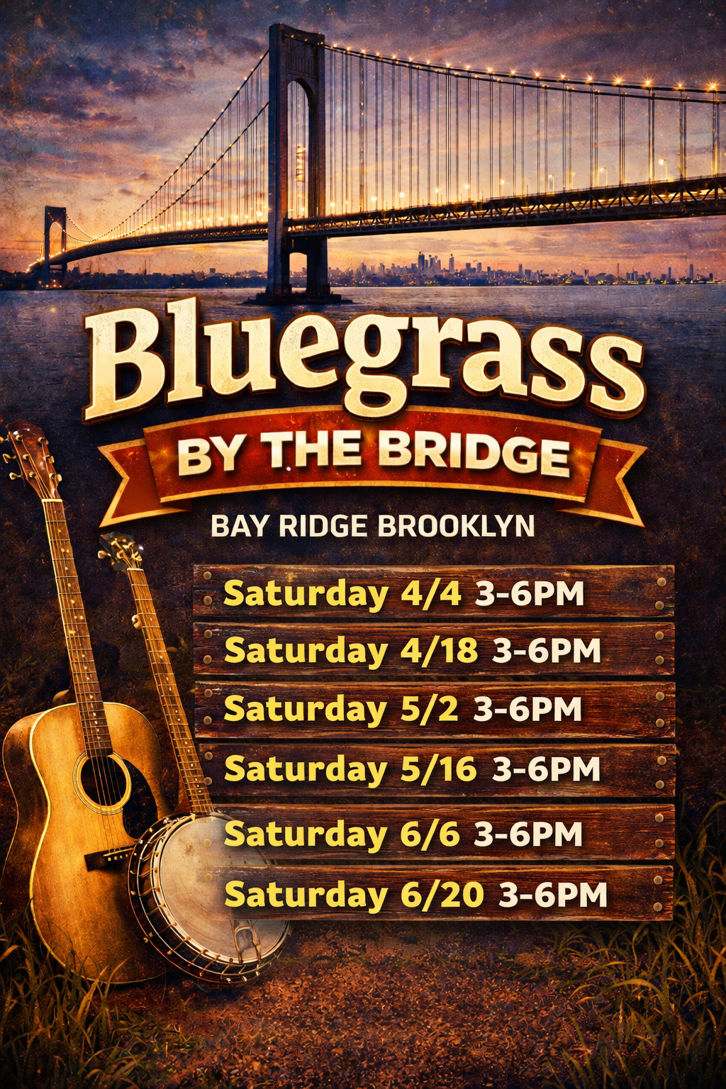 Bluegrass by the Bridge Open Jam