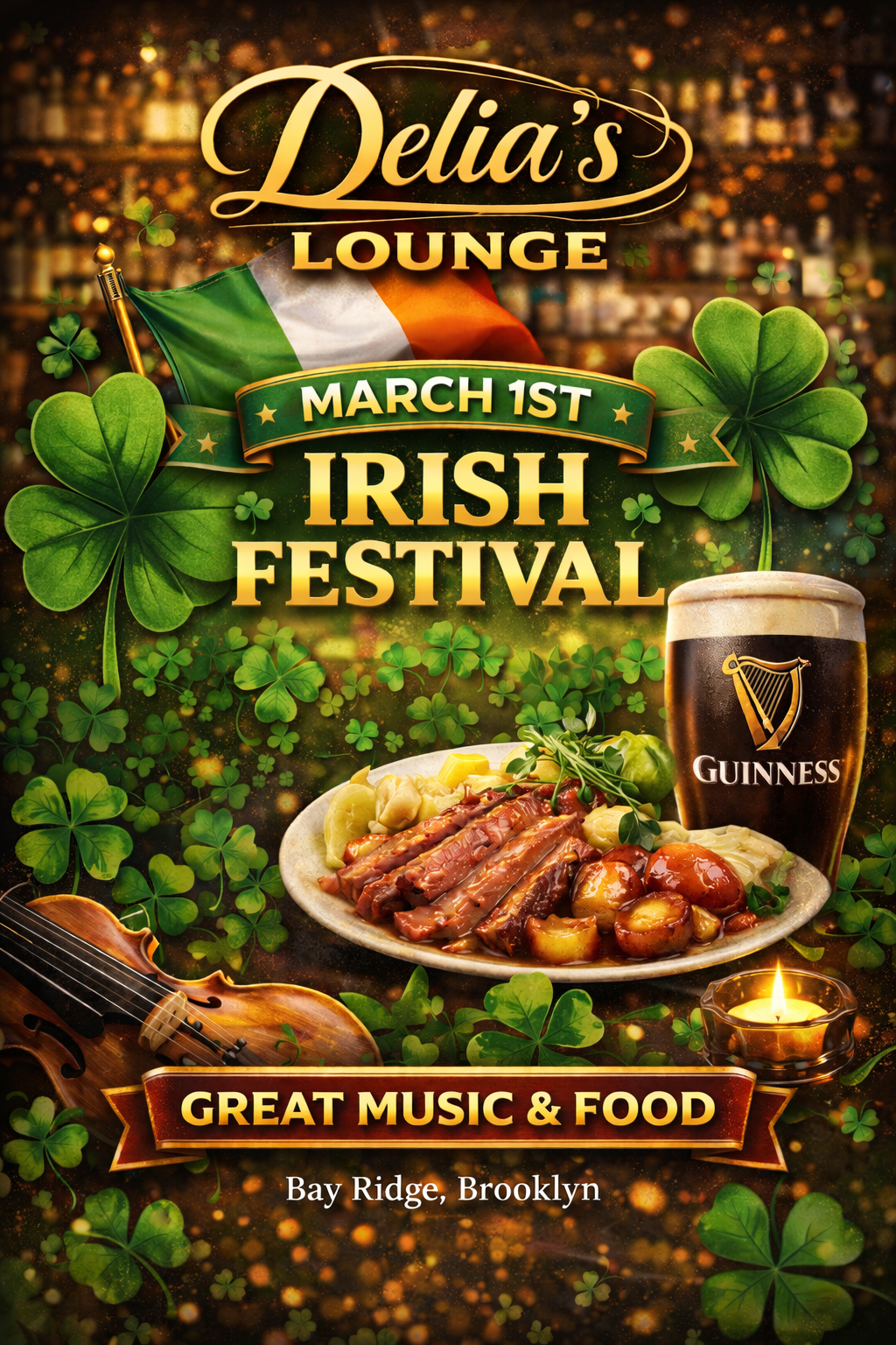 Delia's Lounge Irish Festival