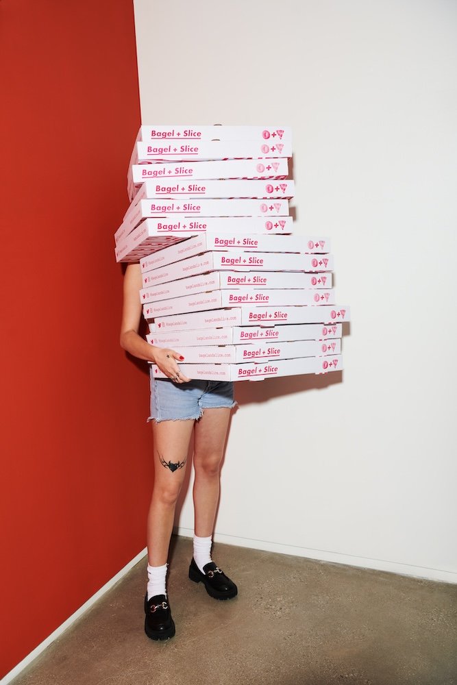 Pizza Boxes shot LA Commercial Photographer Nik Williams