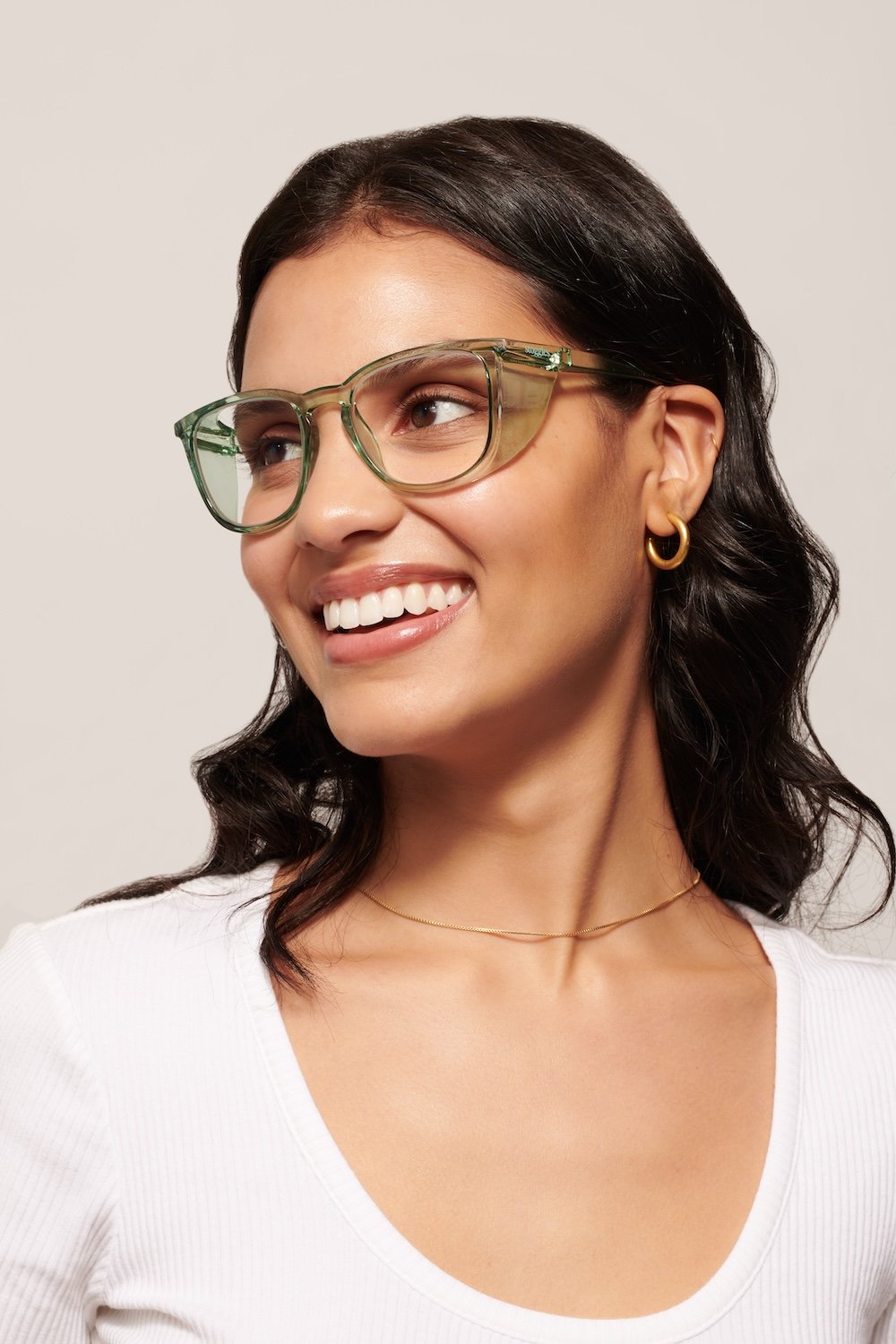 eyewear campaign shot by Nik Williams 