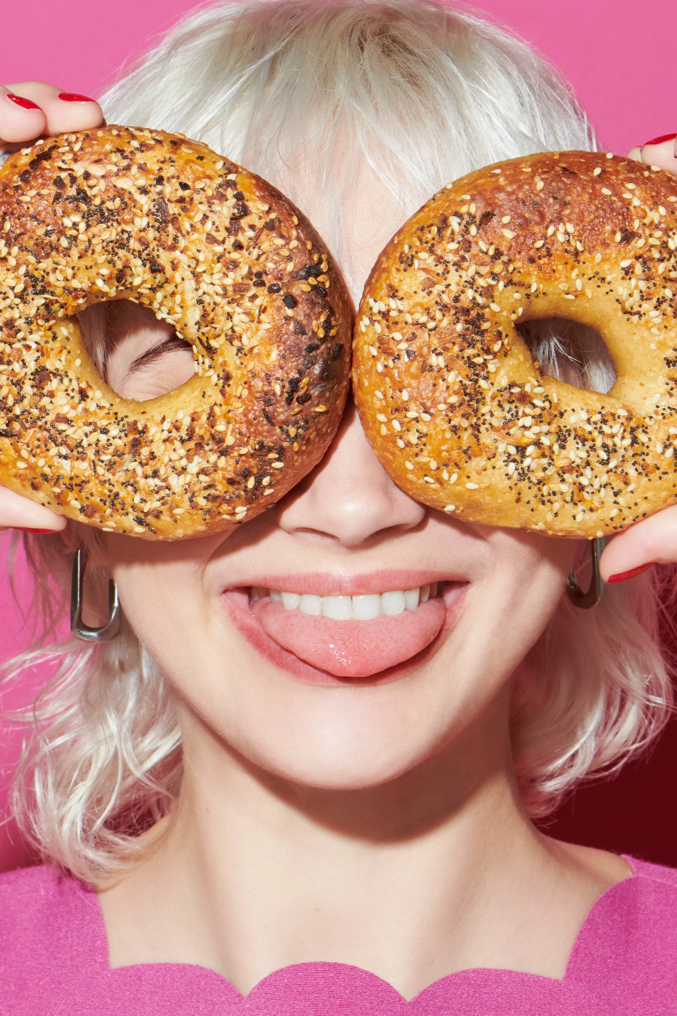 Bagel Eyes - Shot by LA portrait photographer Nik Williams 
