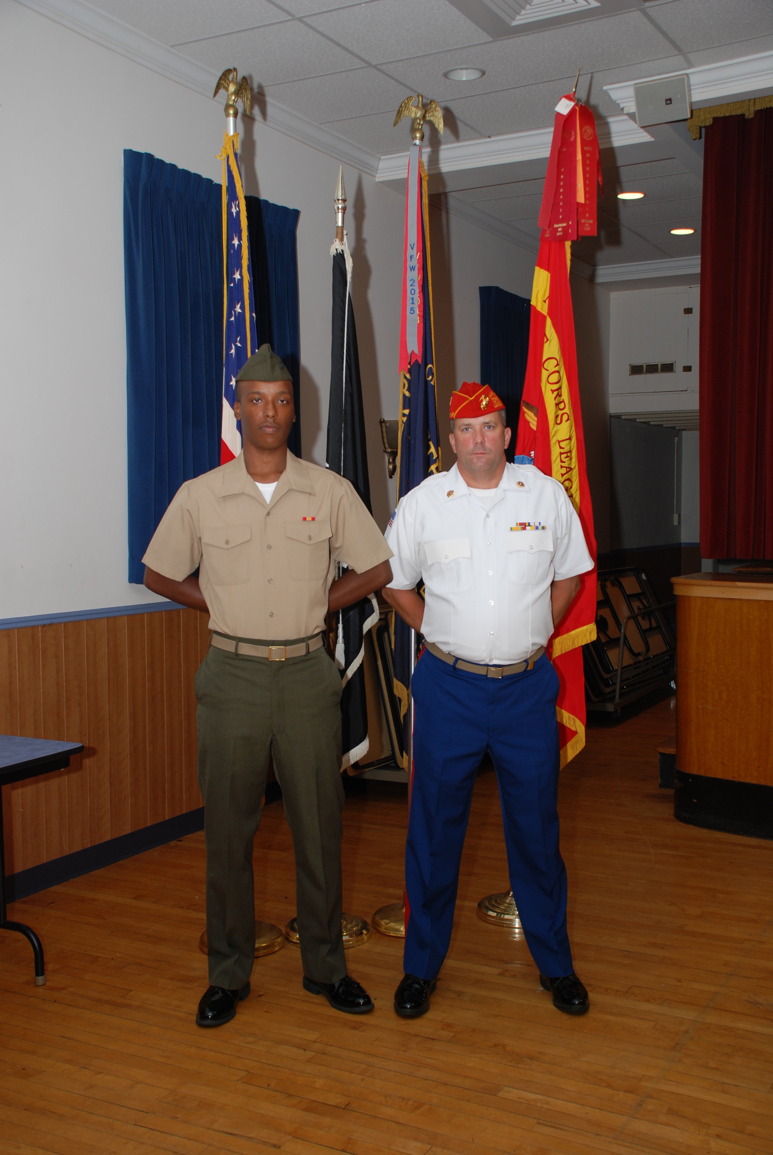 The detachment has a roster of marines that have served from the Korean War era to present day active duty 