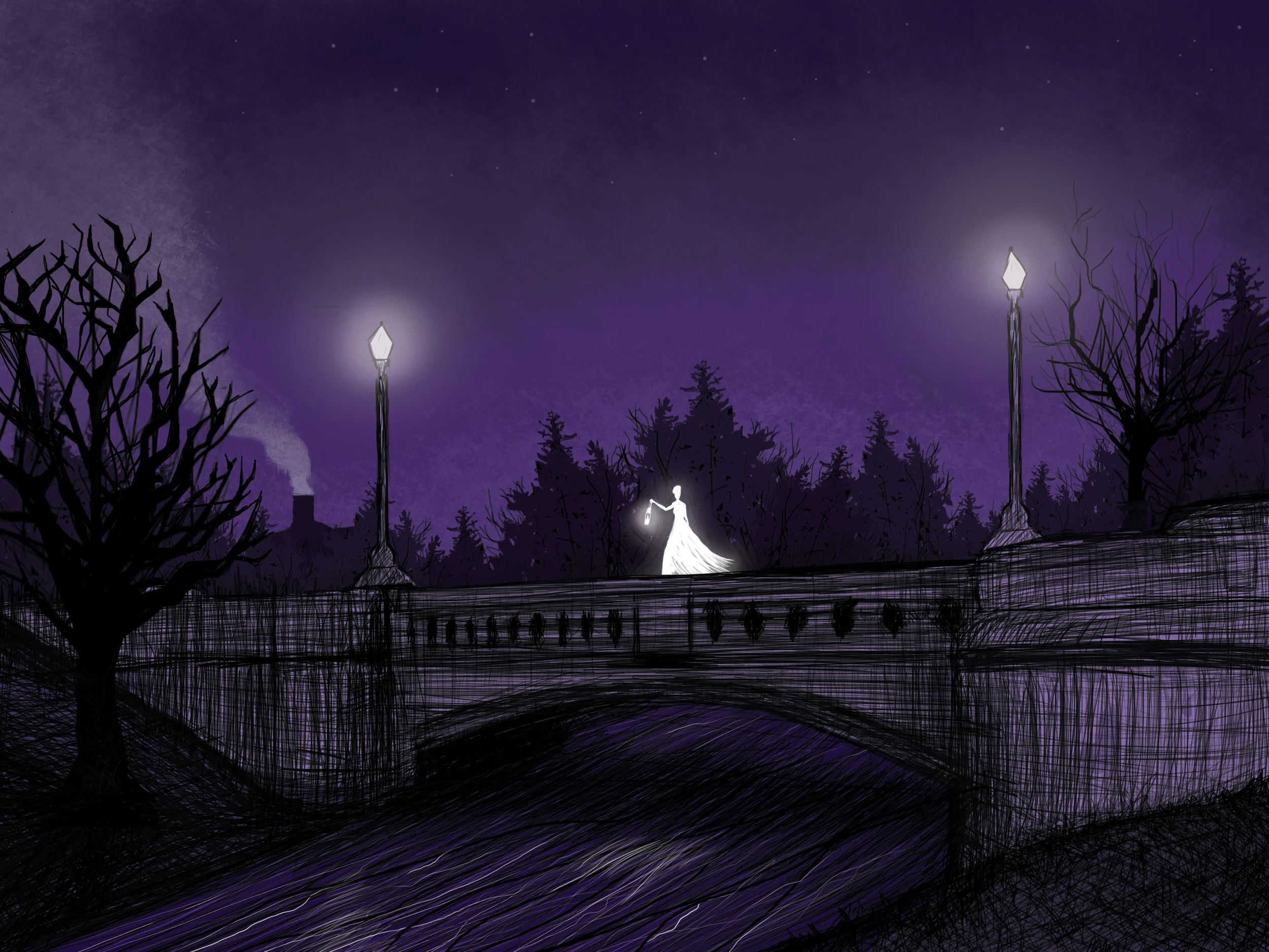 The ghost of the Denton Road Bridge