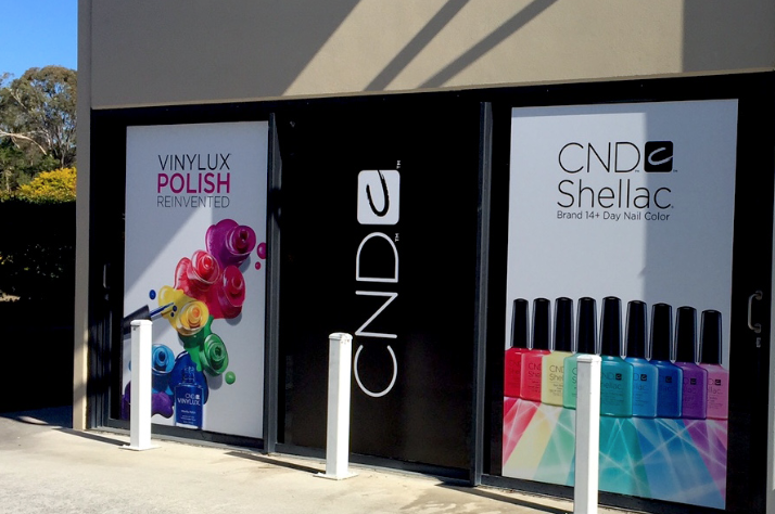 SHOP FRONT SIGNAGE Here we have installed full colour block out prints to shop windows.