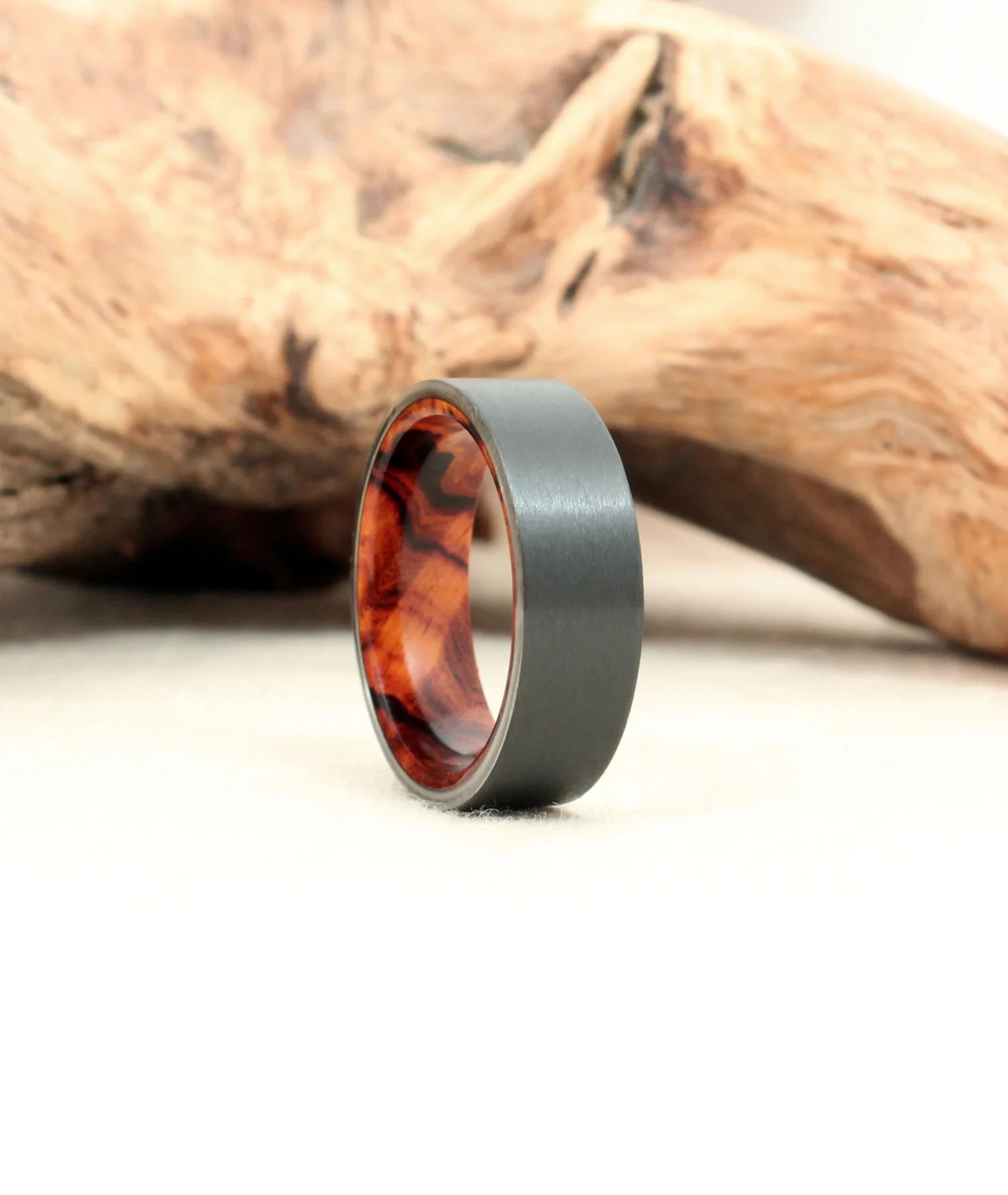Bagues en Bois Ironwood