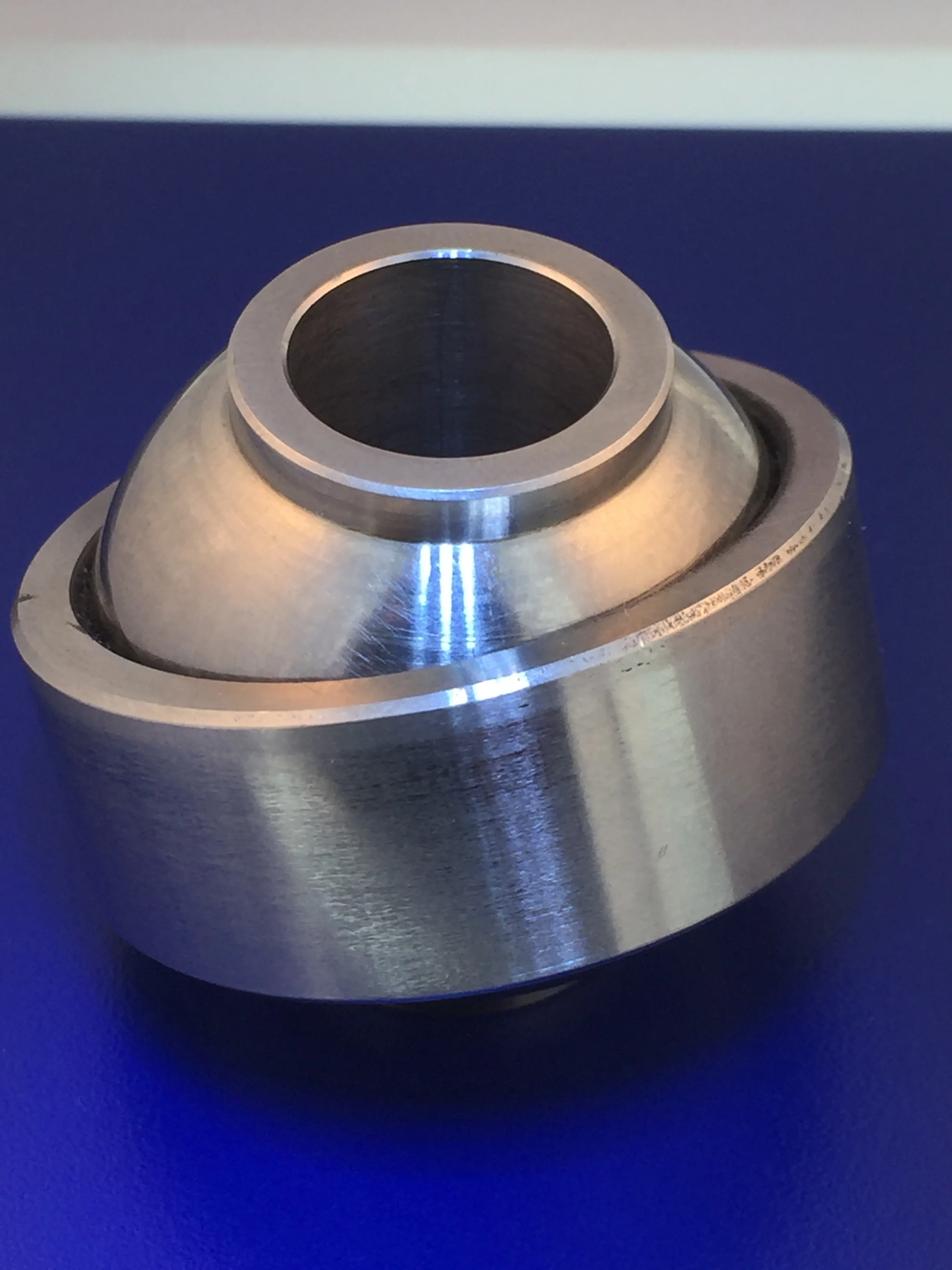 The Black Hawk bearing, untouched.