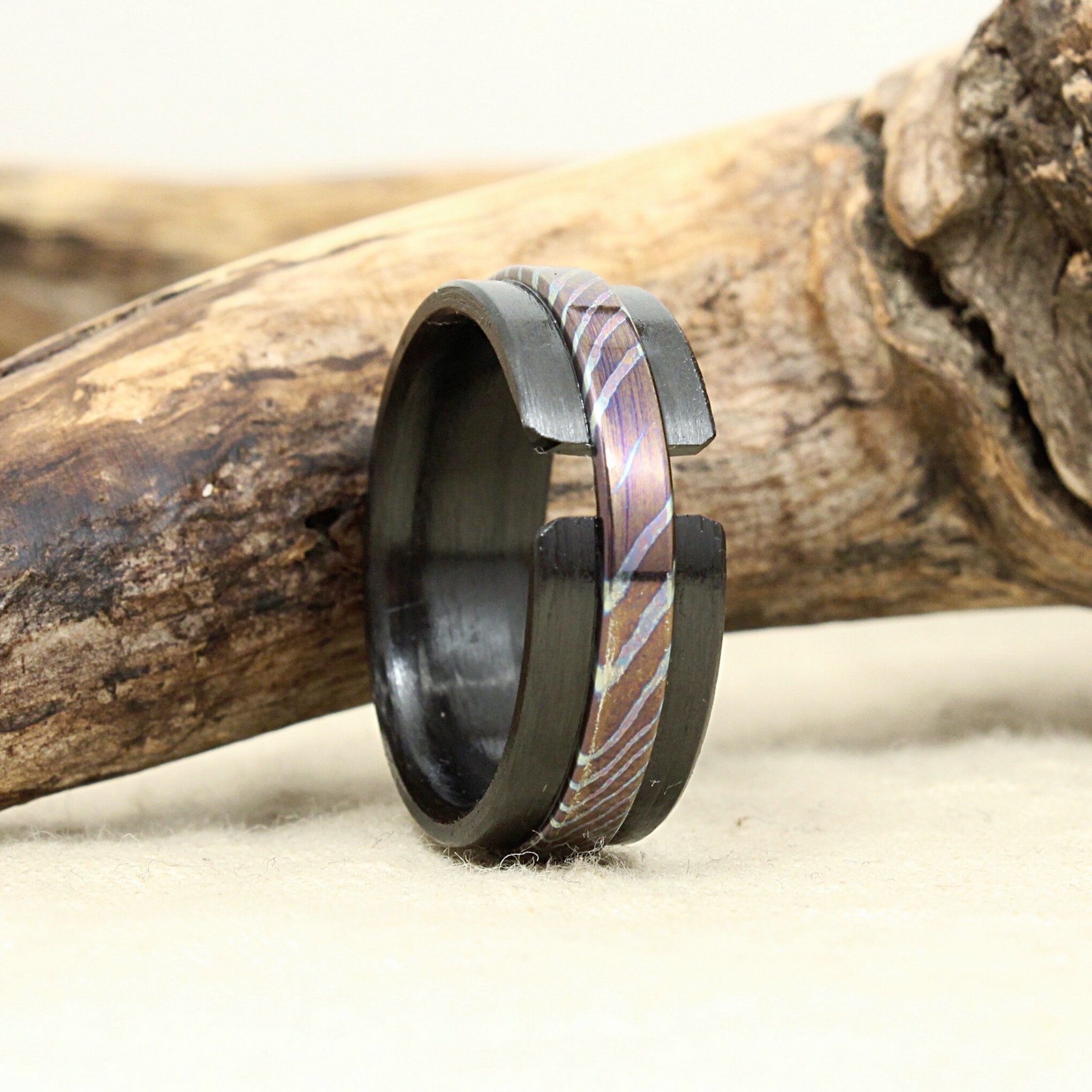 Amazon.com: 8mm Colorful Inlaid Black Carbon Fiber Tungsten Carbon Ring  High Polish Rainbow Rings For Men As the picture 9 : Clothing, Shoes &  Jewelry