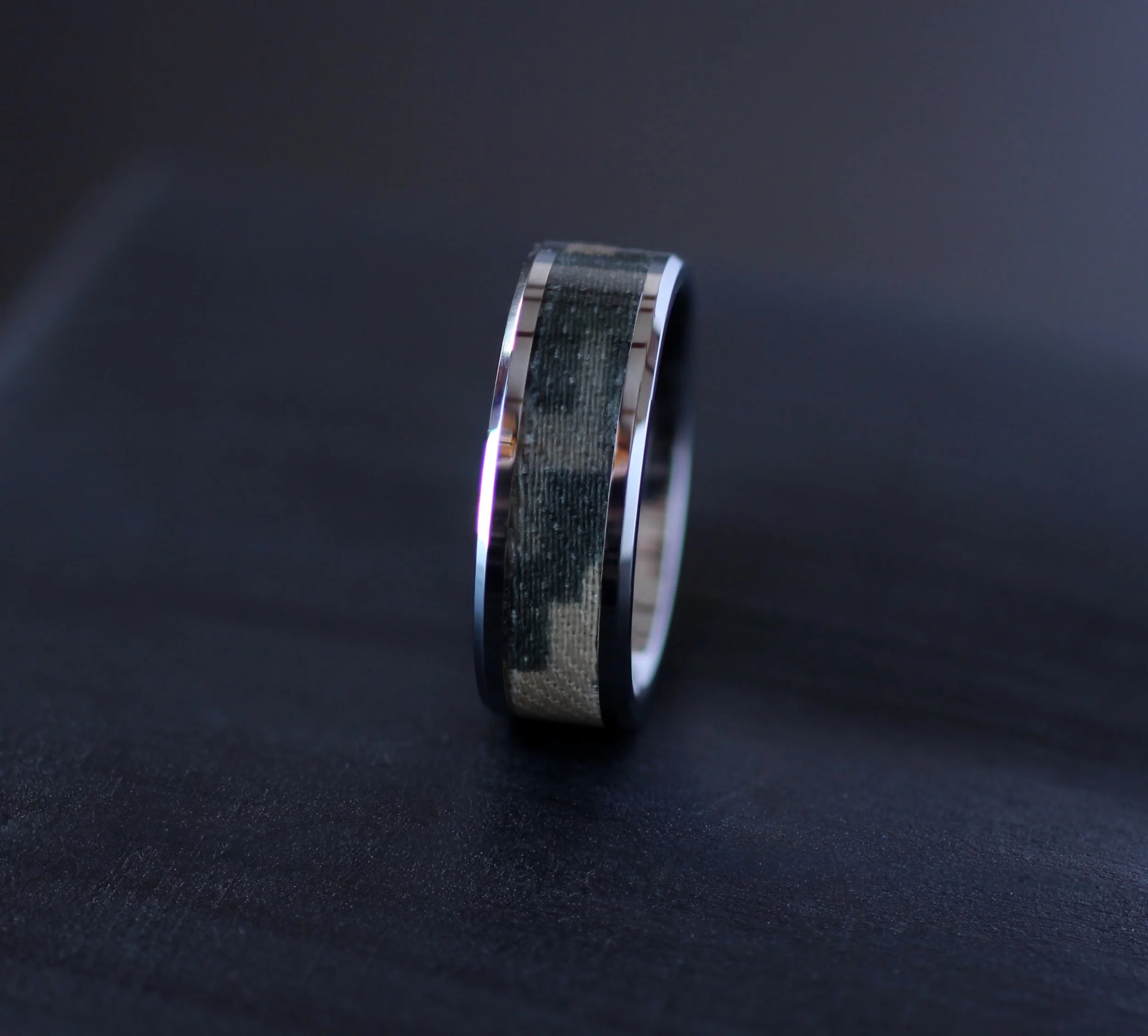 Military Uniform Inlay Ring