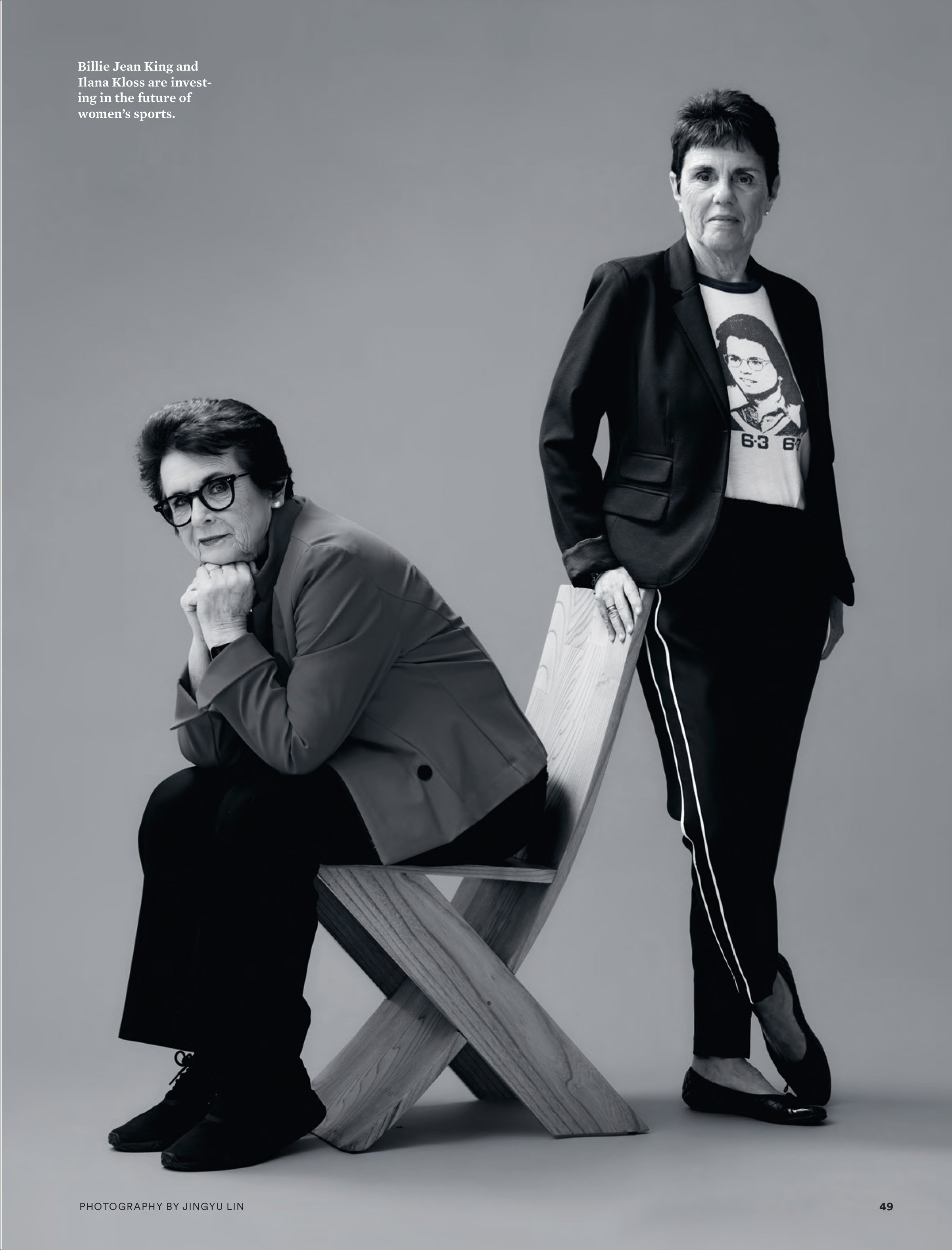 Billie Jean King + Ilana Kloss