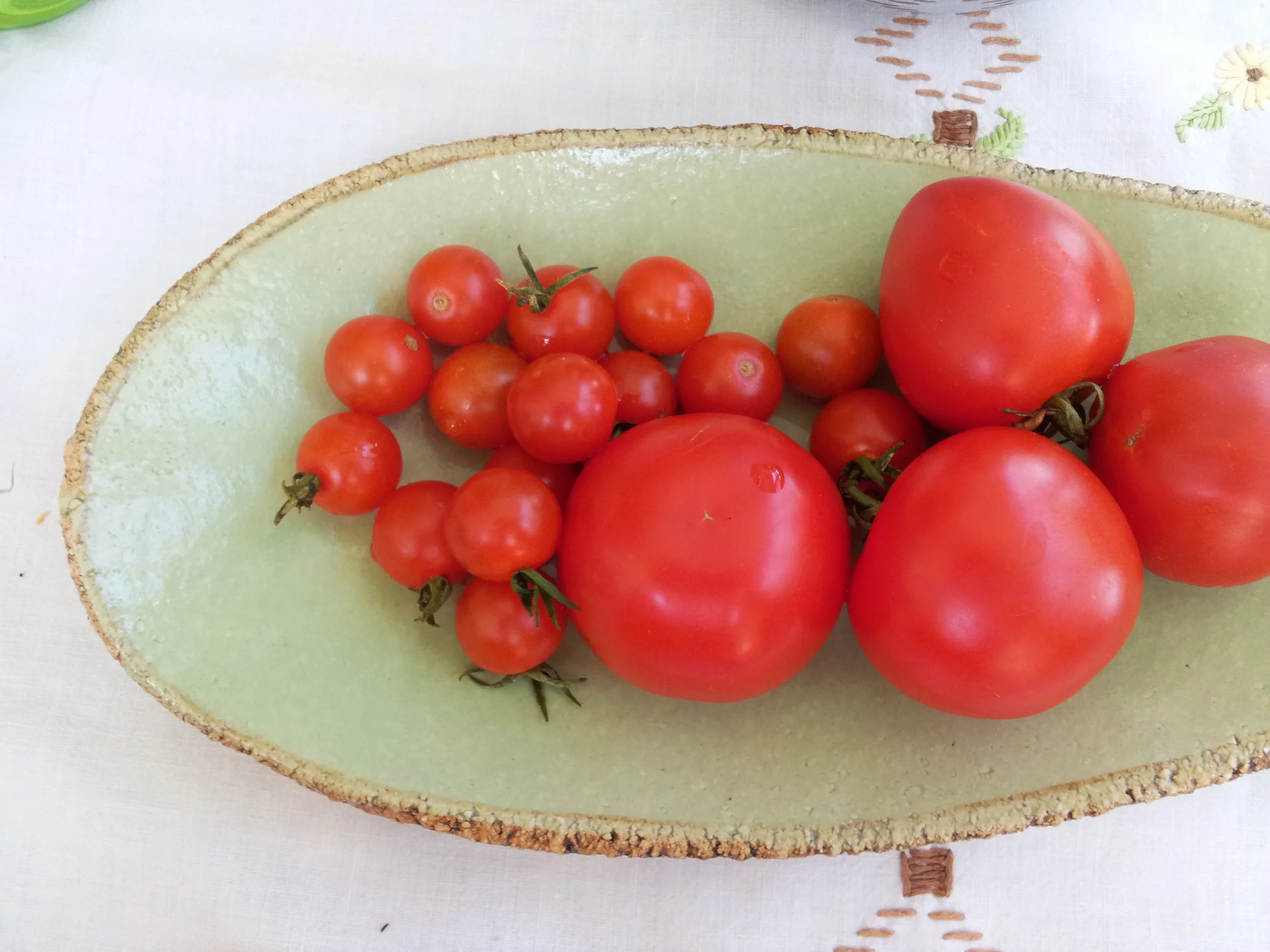 Fresh out of the garden these innocent little things will awaken your taste buds! From my mum's friend Monika