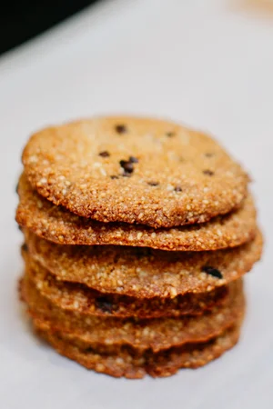 Choco Almond Cookies