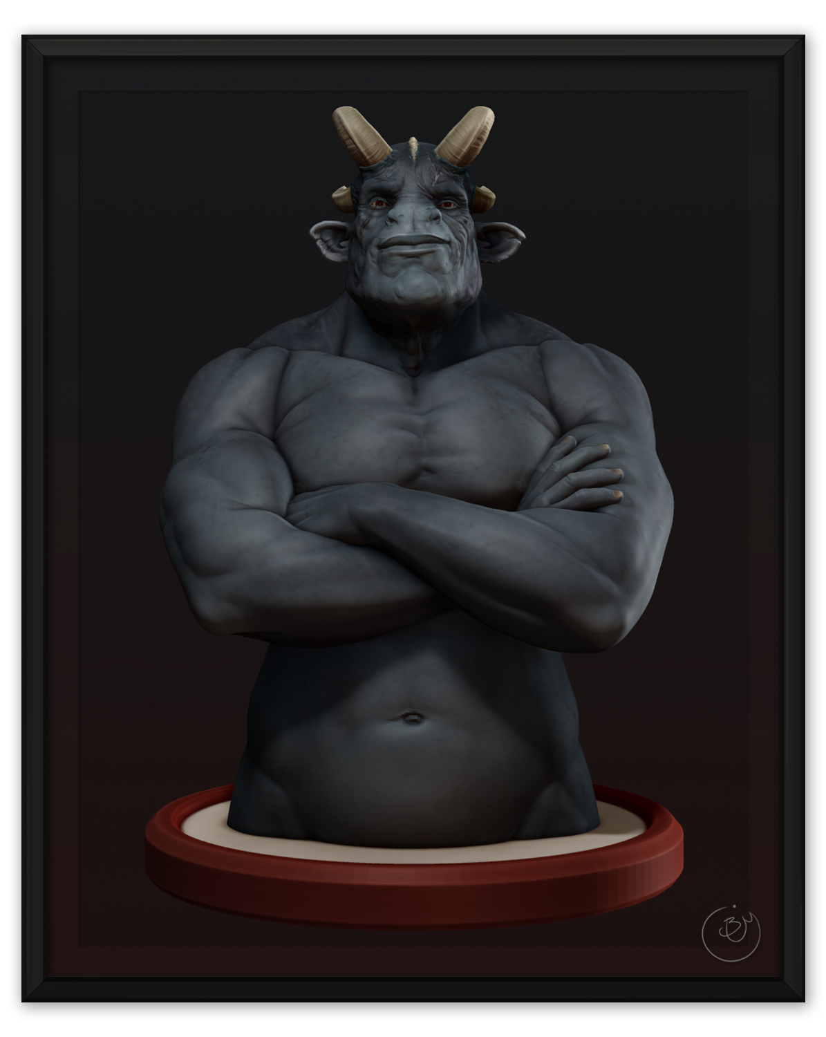 Horned Creature, for Luke (Render)