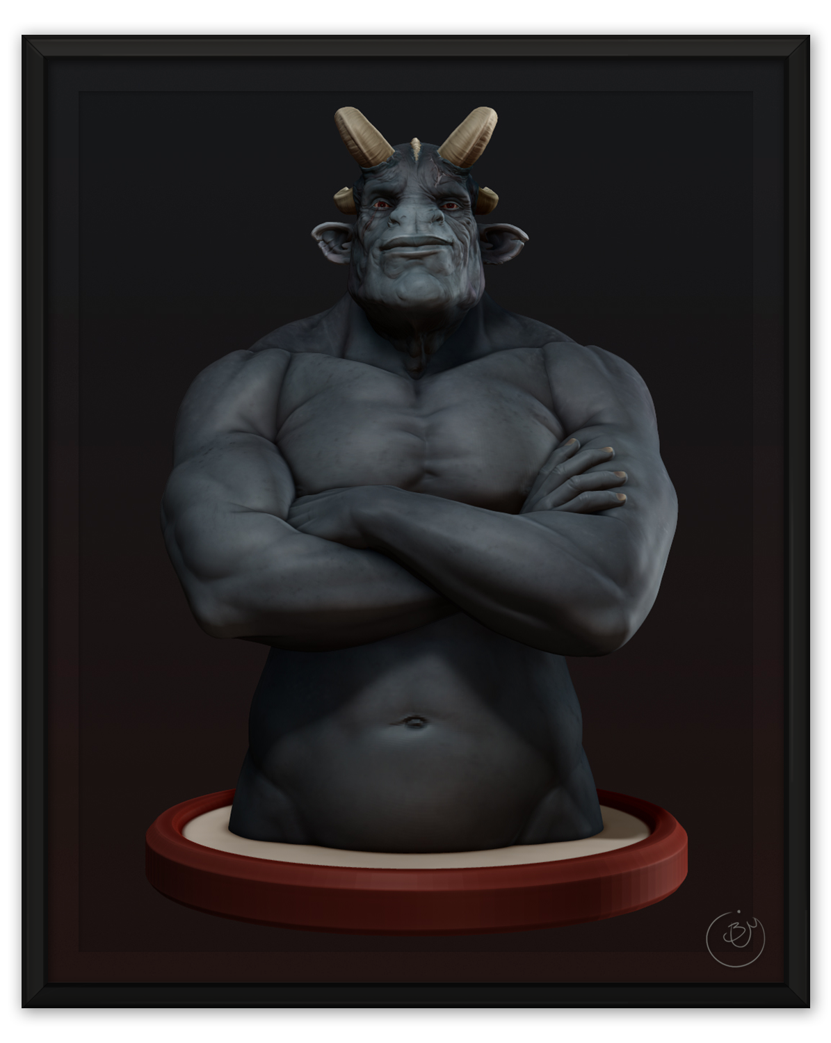 Horned Creature, for Luke (Render)
