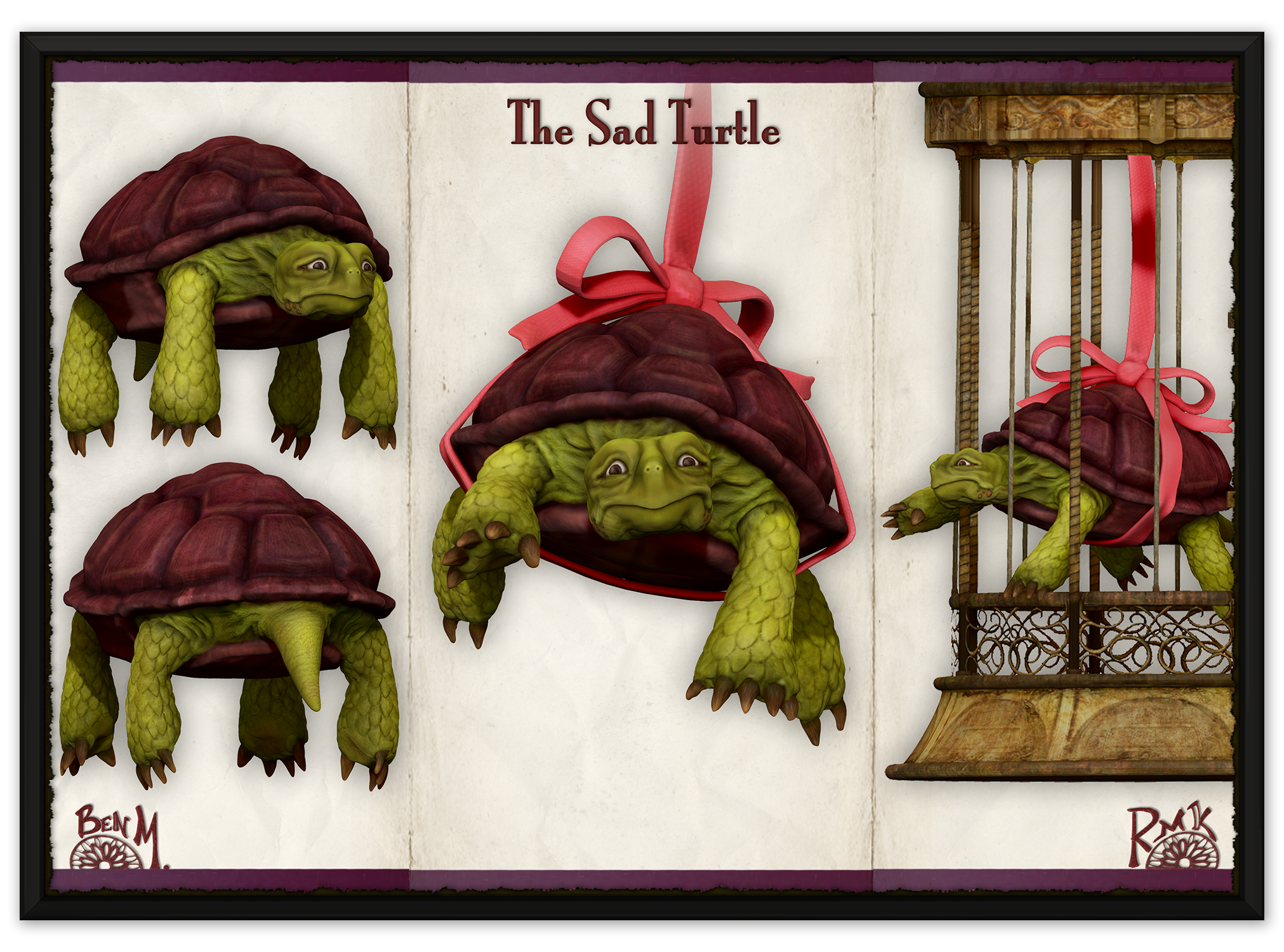 RMK Sad Turtle (Render)
