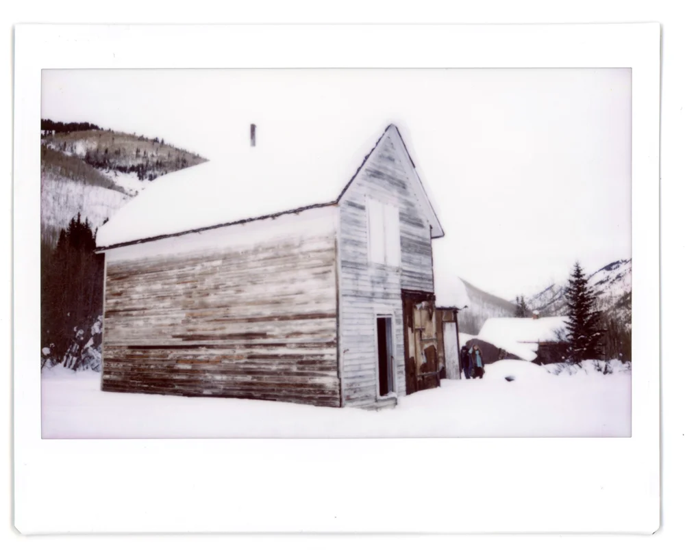 abandoned wood house from the 1800s