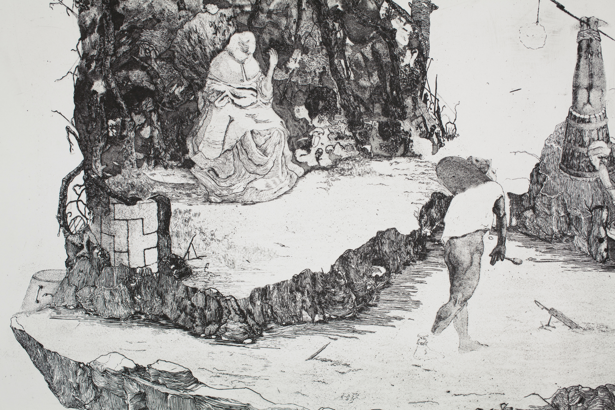 BURIAL TREE (detail)