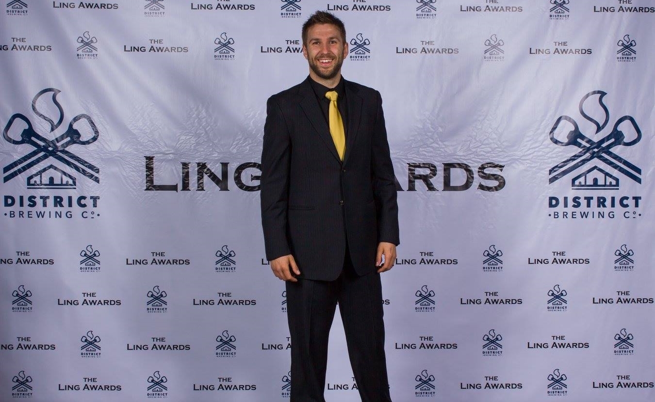 Walking the red carpet at The Ling Awards