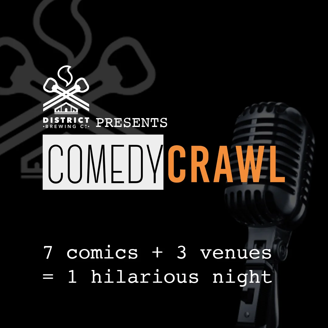 District Brewing presents Comedy Crawl in Saskatoon