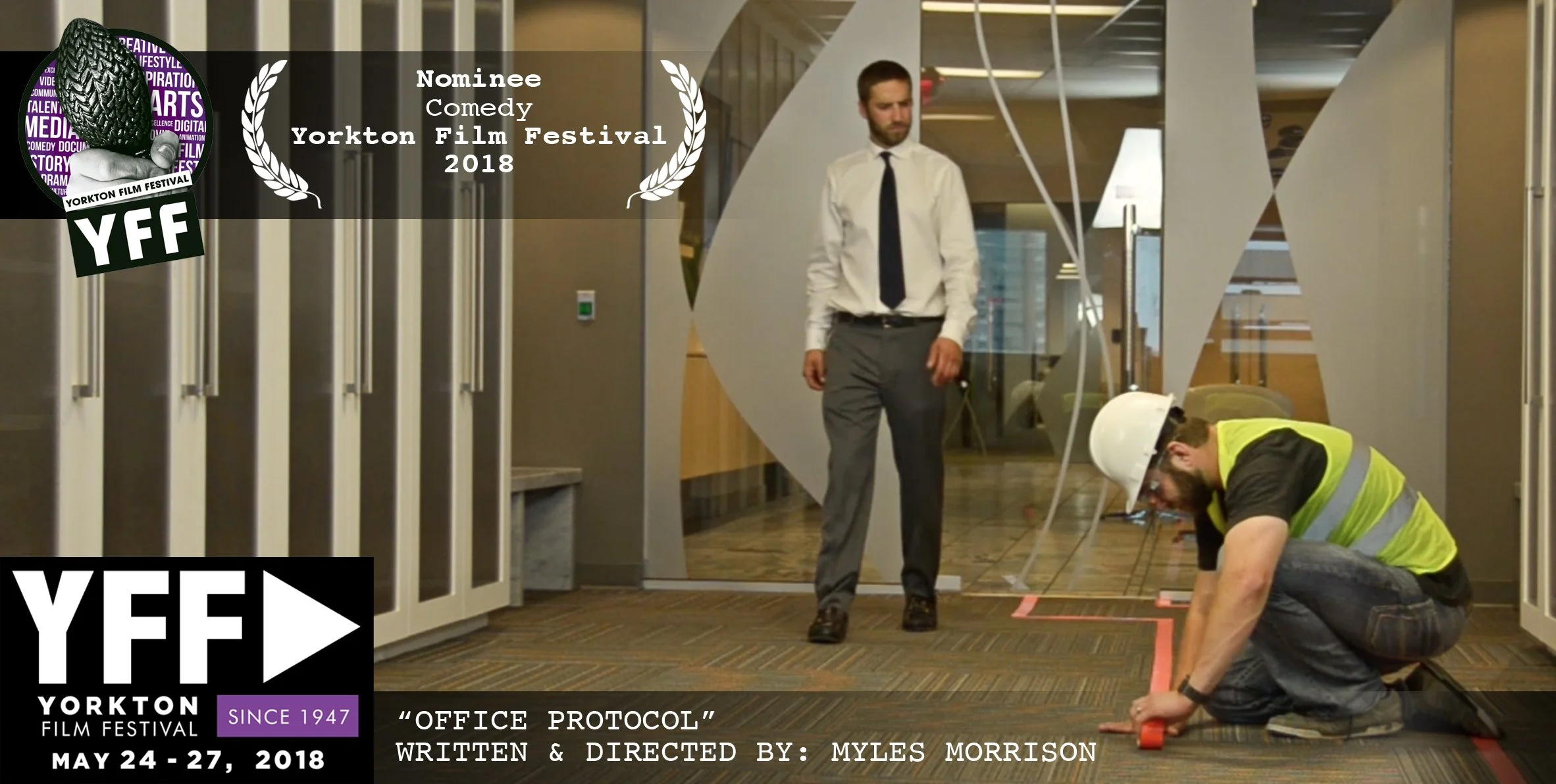 Myles' short film nominated for Golden Sheaf award