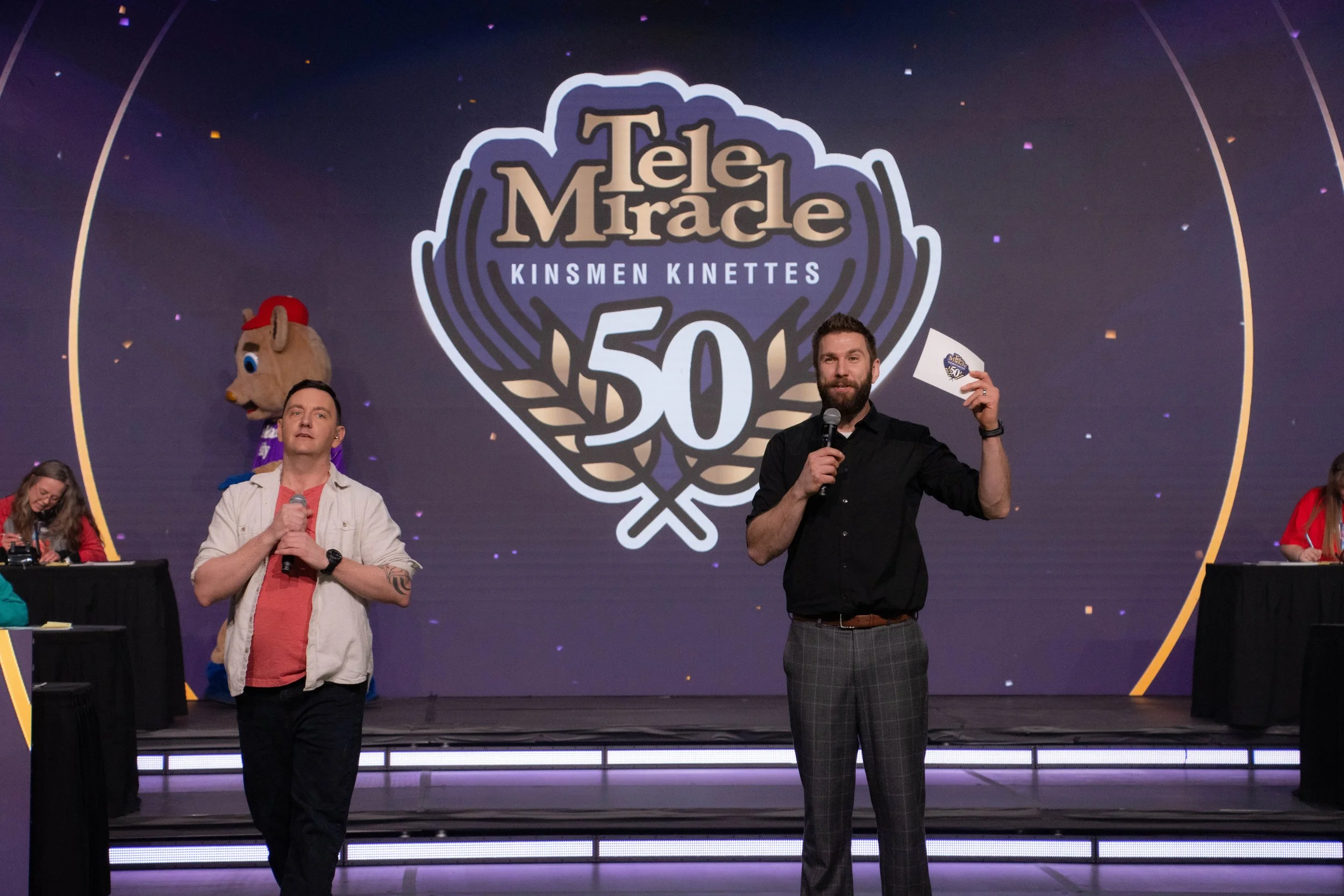 Myles co-hosts record breaking Telemiracle helping raise $10.5+ million