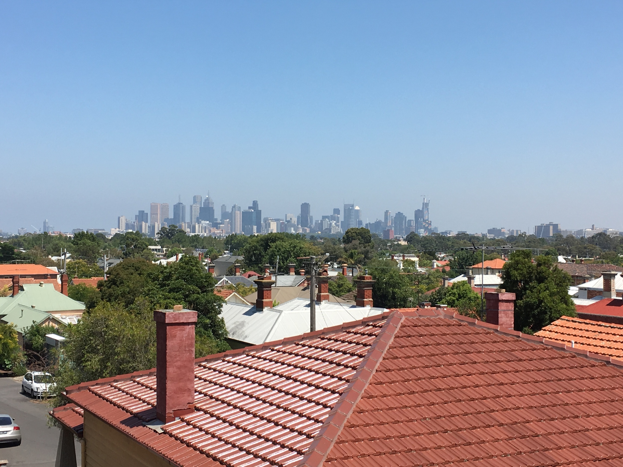 The view of the city from Northcote was stun-tac-ular!