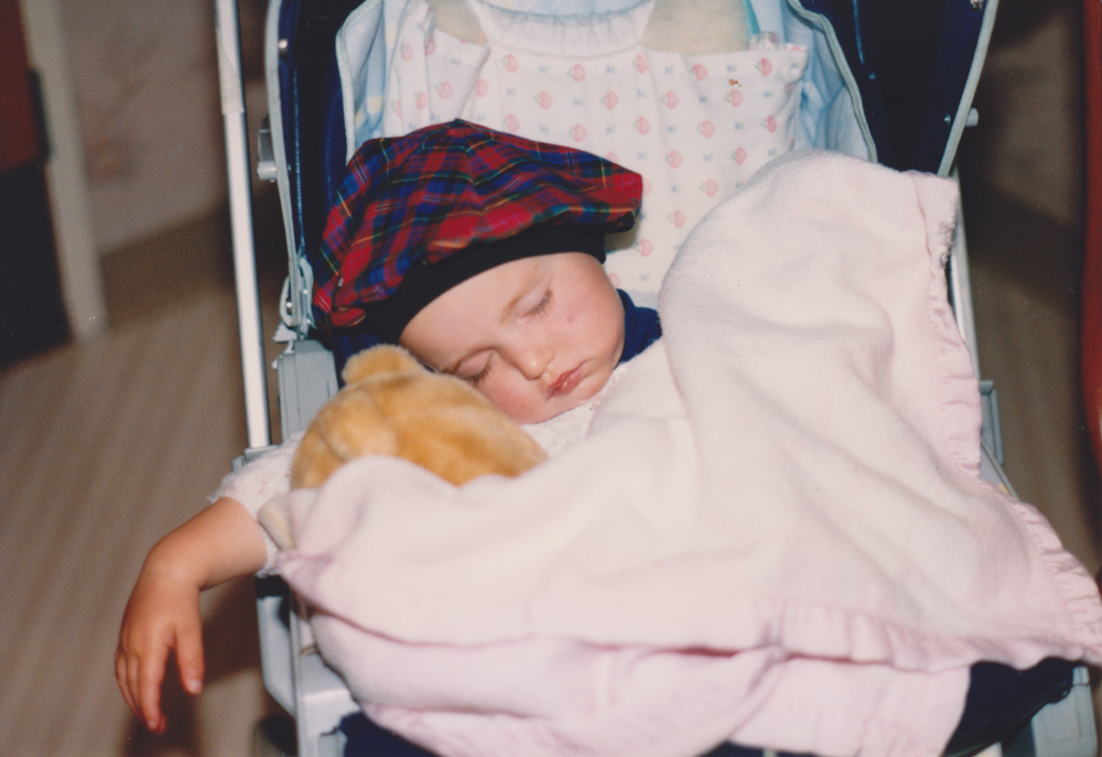 My addiction to safety blankets started young.