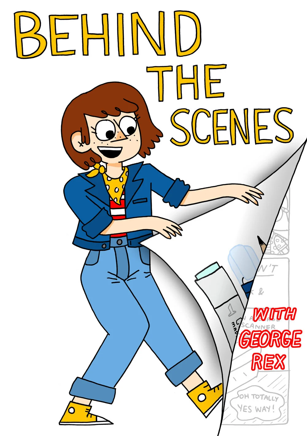 Behind The Scenes Mini Comic PDF George Rex Comics