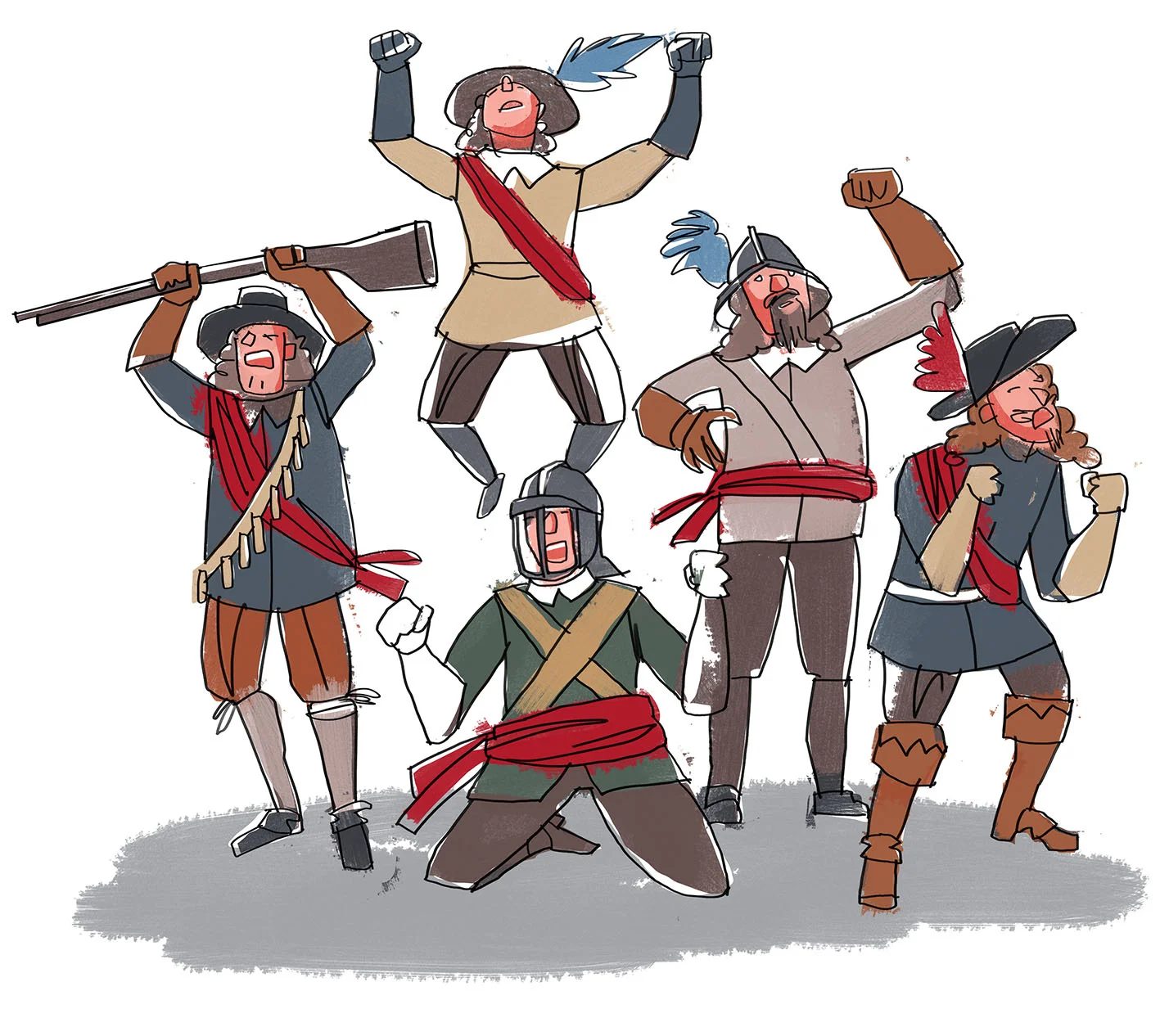 Celebrating Muskateers. National Civil War Centre.