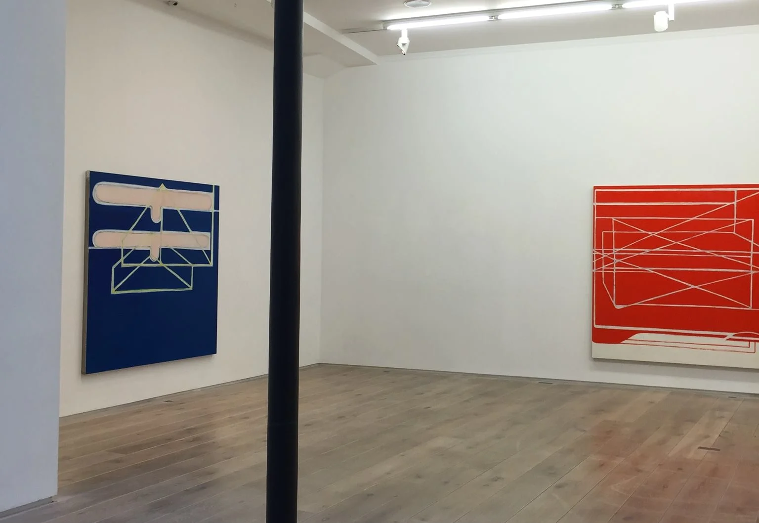 Paul Pagk @ galerie erik dupont paris 2016 photo by Christiane Ainsley
