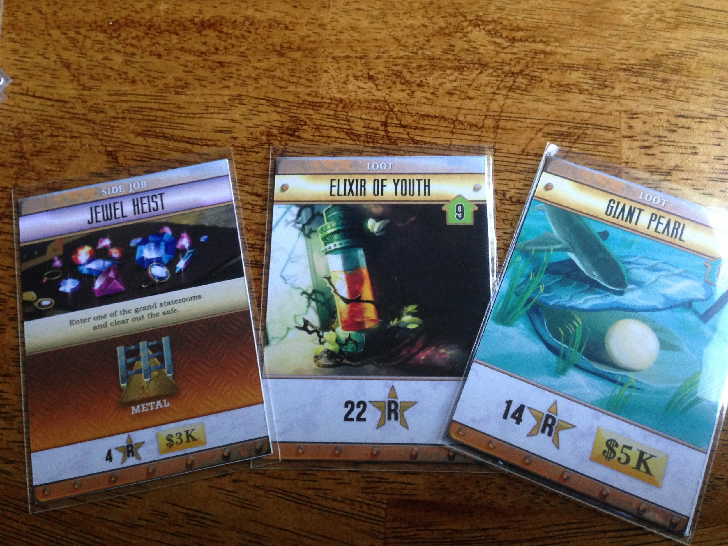 Some Side job and Loot cards
