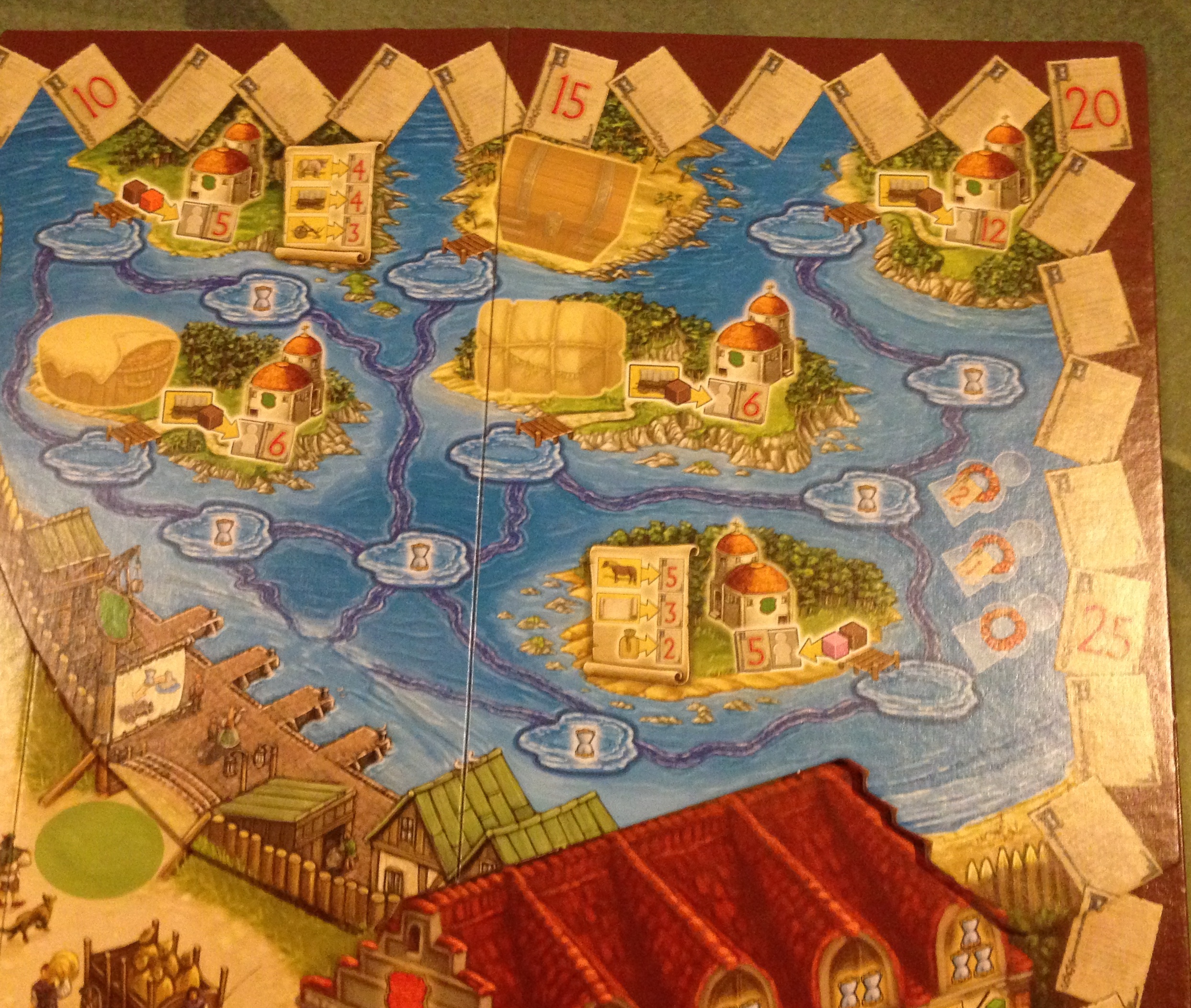 Village Port board game 