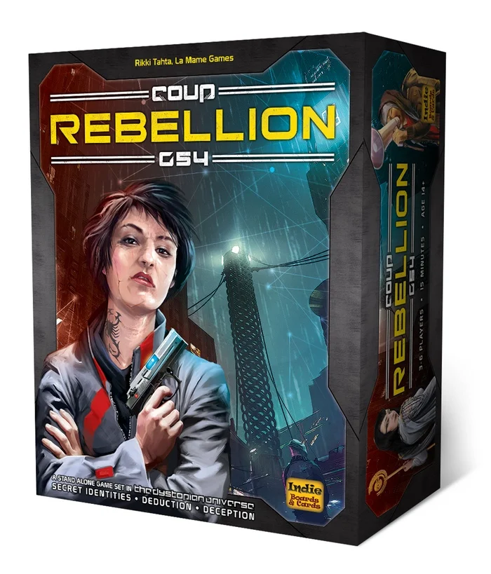Indie Boards and Cards Announces Coup: Rebellion G54