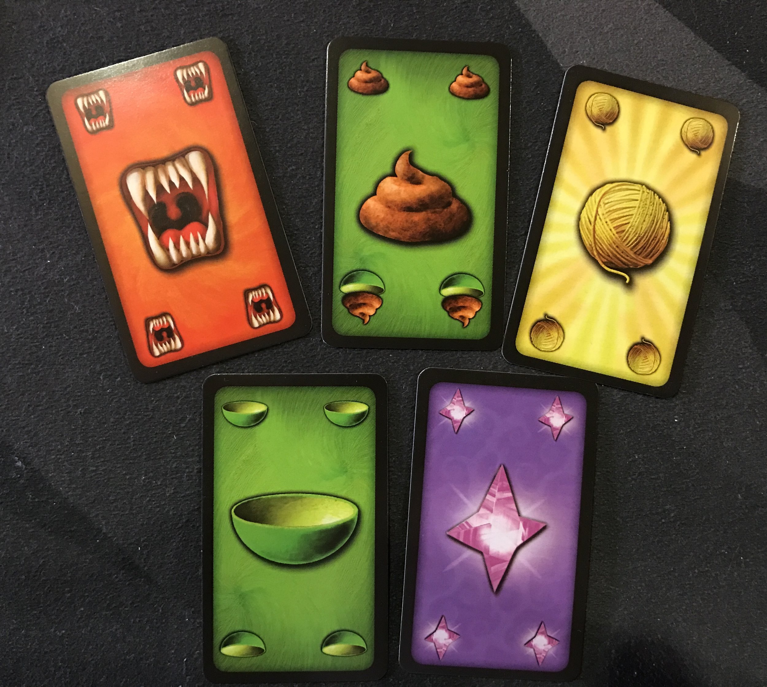 Some of the cards. That's not soft-serve...