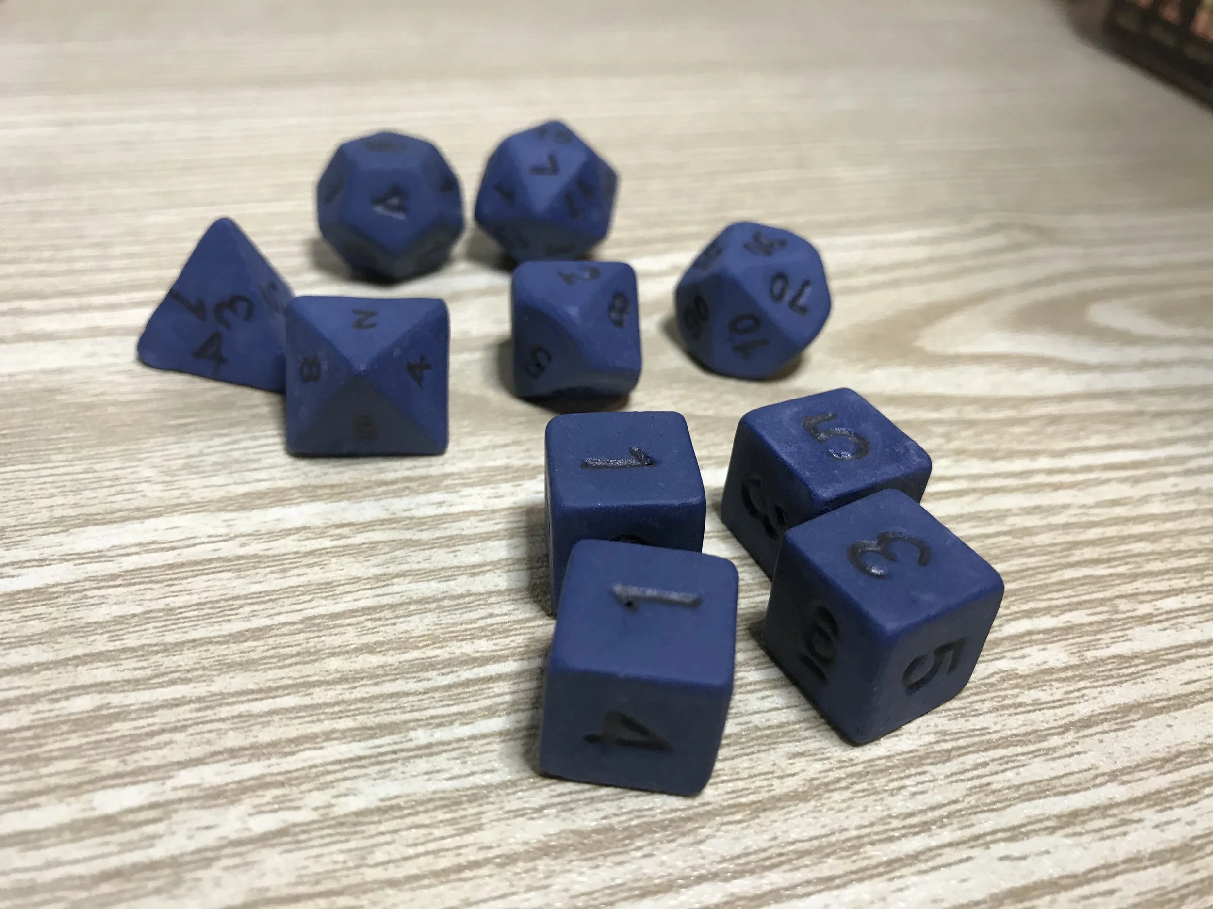 Rolling Dice and Taking Names--A Single-Take Review of Crit Hit Ceramics Dice