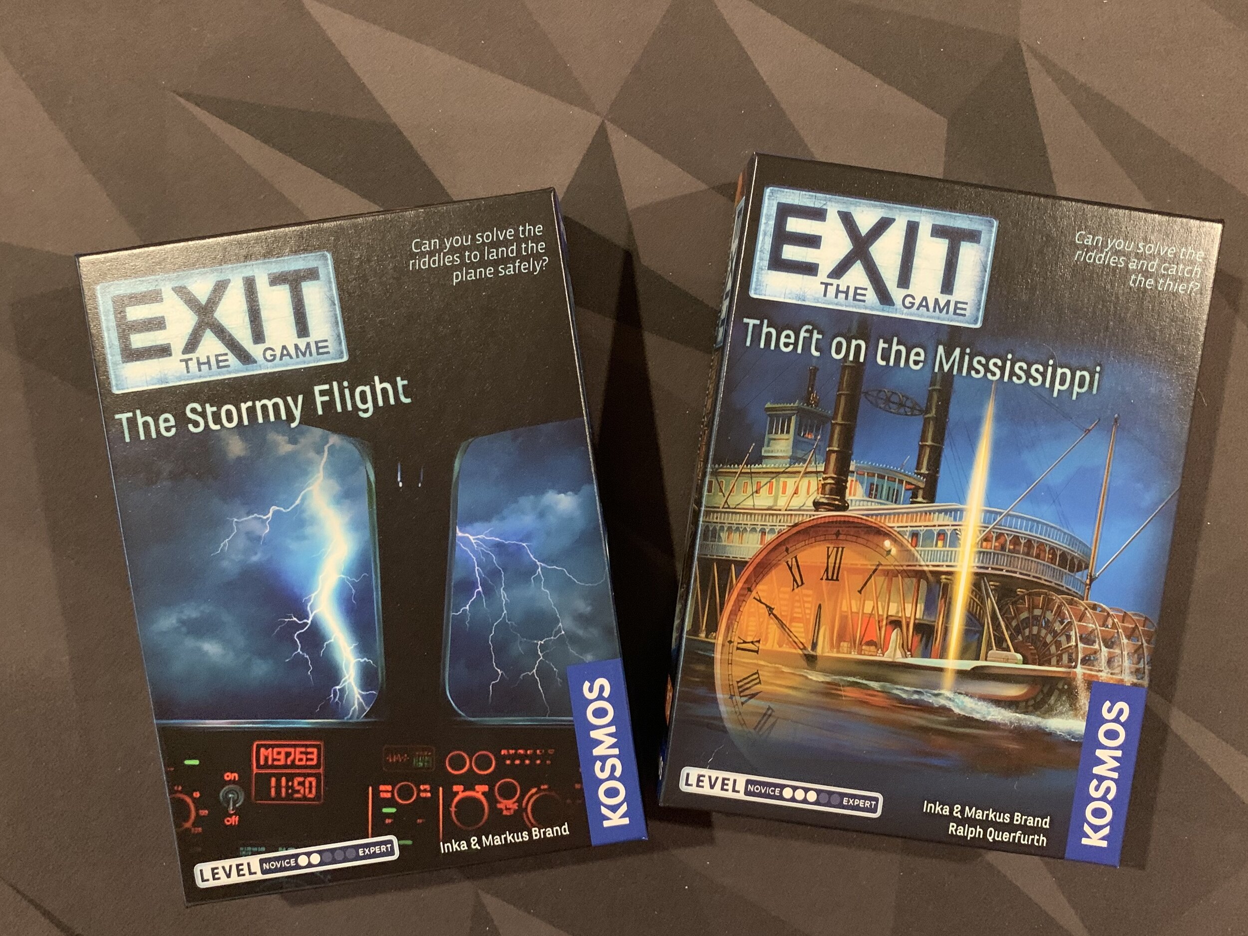 Under Pressure--A Single-Take Review of Exit: The Game--The Stormy Flight &amp; Theft On the Mississippi