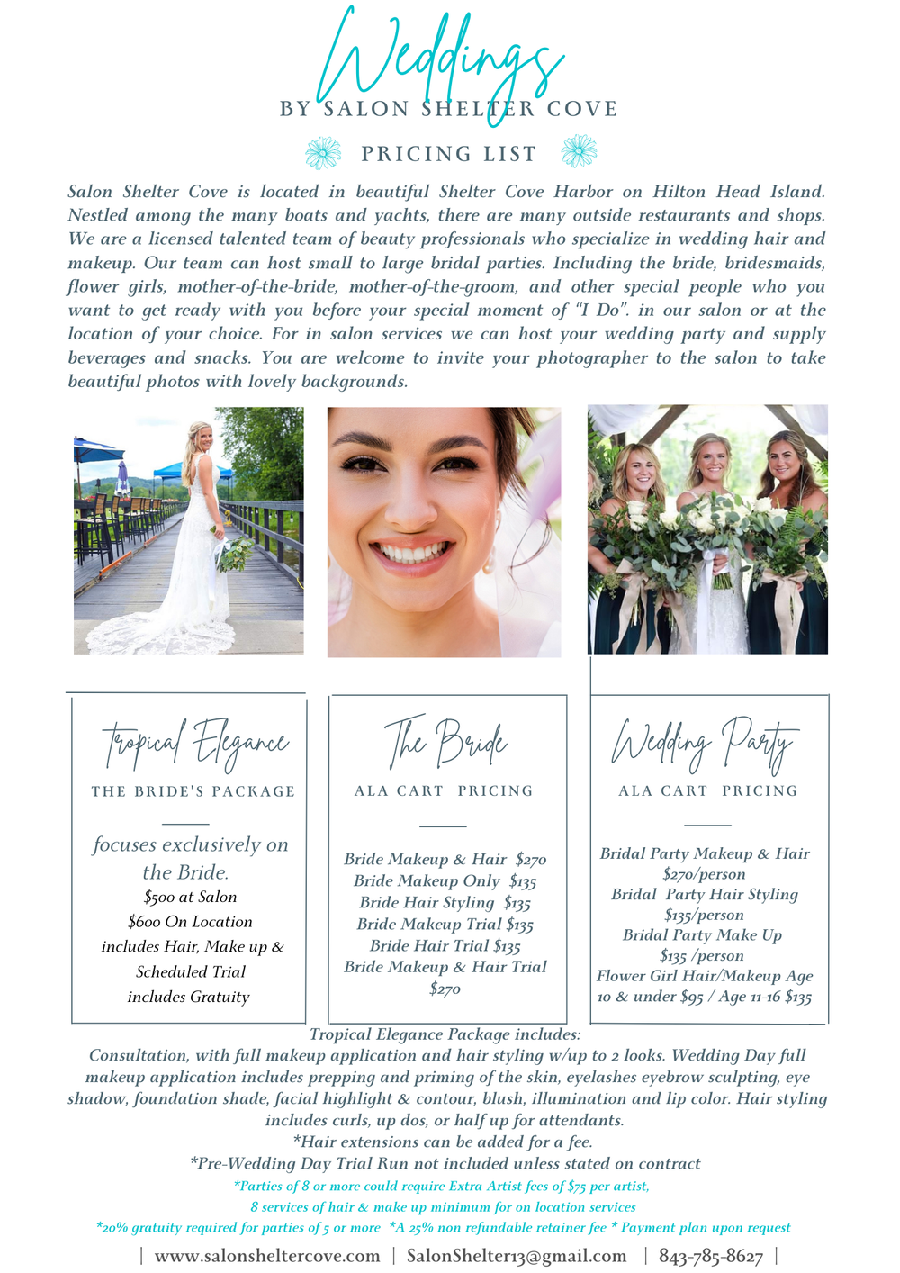 Weddings — Salon Shelter Cove Weddings — Salon Shelter Cove