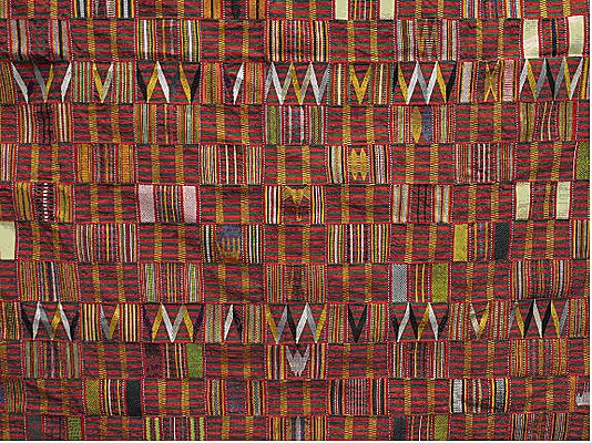 Kente Cloth - Source: Metropolitan Museum