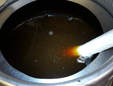 Cooking some honey