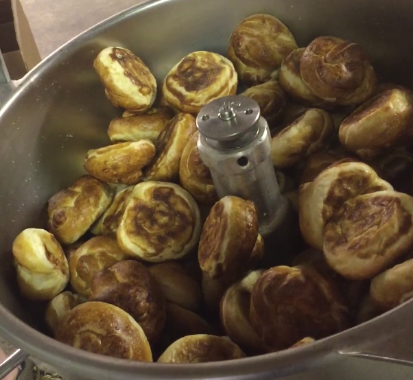 York City Pretzels headed into the brew.